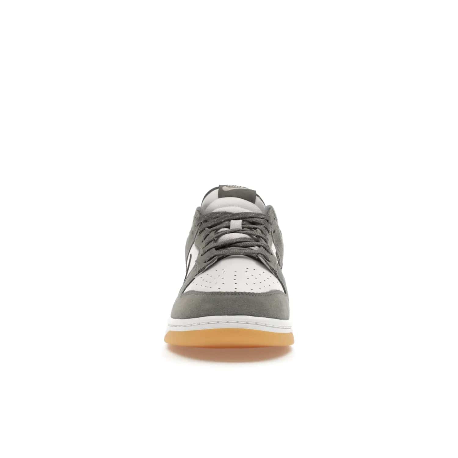 Nike Dunk Low Smoke Grey Gum 3M Swoosh - Image 10 - Only at www.BallersClubKickz.com - Introducing the Nike Dunk Low "Smoke Grey Gum 3M Swoosh". A stylish low-top sneaker with a white canvas-textile base and gum light brown outsole. Get the modern update with the bold "Smoke Grey" 3M swoosh. Available on October 3, 2023 at select Nike retailers.