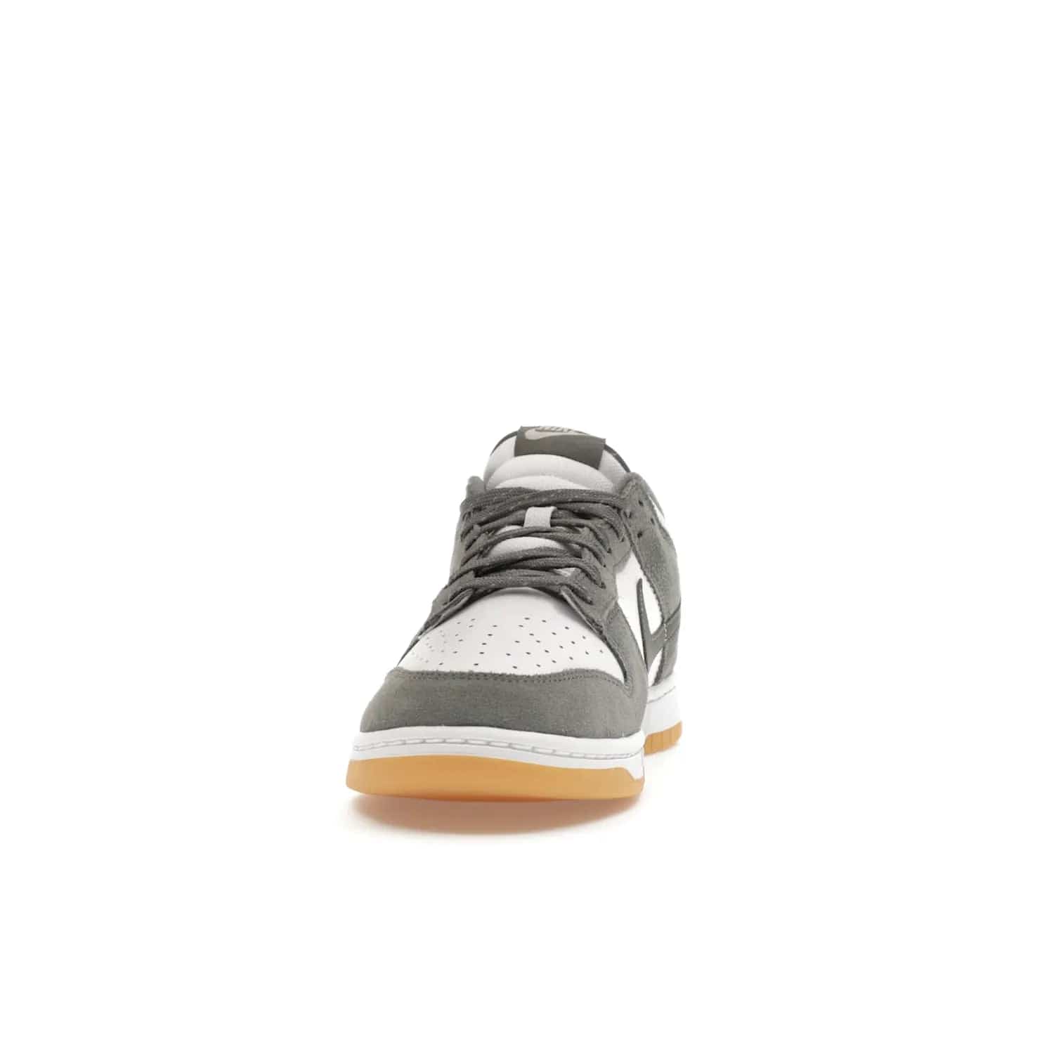 Nike Dunk Low Smoke Grey Gum 3M Swoosh - Image 11 - Only at www.BallersClubKickz.com - Introducing the Nike Dunk Low "Smoke Grey Gum 3M Swoosh". A stylish low-top sneaker with a white canvas-textile base and gum light brown outsole. Get the modern update with the bold "Smoke Grey" 3M swoosh. Available on October 3, 2023 at select Nike retailers.