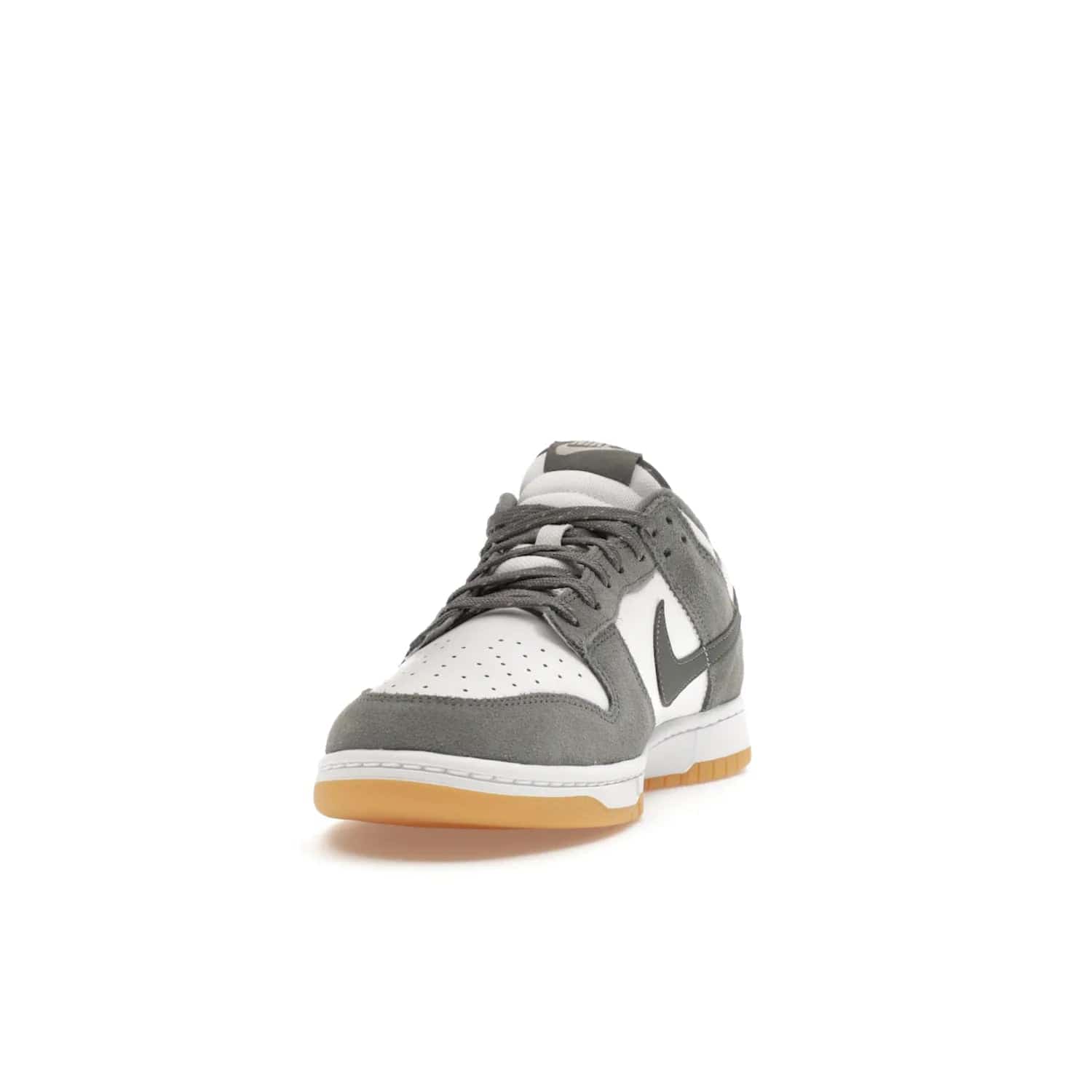 Nike Dunk Low Smoke Grey Gum 3M Swoosh - Image 12 - Only at www.BallersClubKickz.com - Introducing the Nike Dunk Low "Smoke Grey Gum 3M Swoosh". A stylish low-top sneaker with a white canvas-textile base and gum light brown outsole. Get the modern update with the bold "Smoke Grey" 3M swoosh. Available on October 3, 2023 at select Nike retailers.