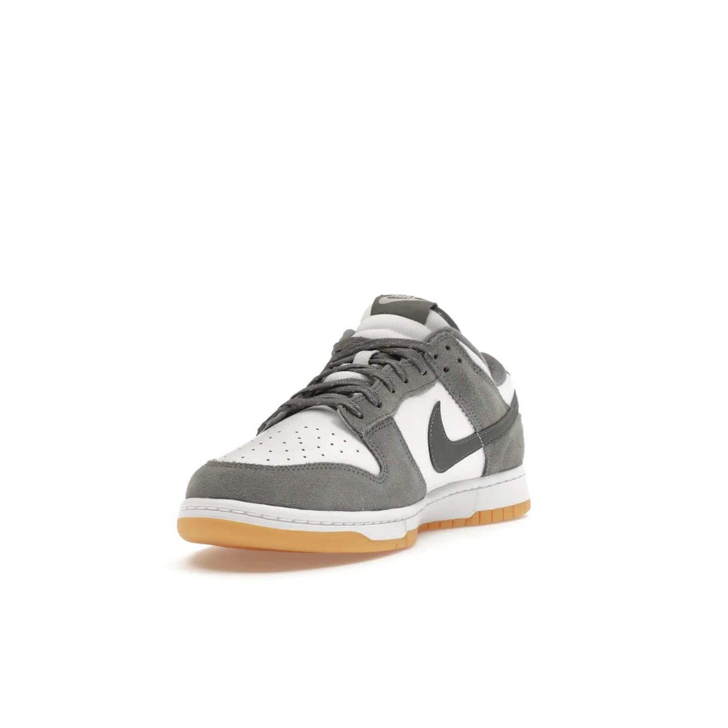 Nike Dunk Low Smoke Grey Gum 3M Swoosh - Image 13 - Only at www.BallersClubKickz.com - Introducing the Nike Dunk Low "Smoke Grey Gum 3M Swoosh". A stylish low-top sneaker with a white canvas-textile base and gum light brown outsole. Get the modern update with the bold "Smoke Grey" 3M swoosh. Available on October 3, 2023 at select Nike retailers.