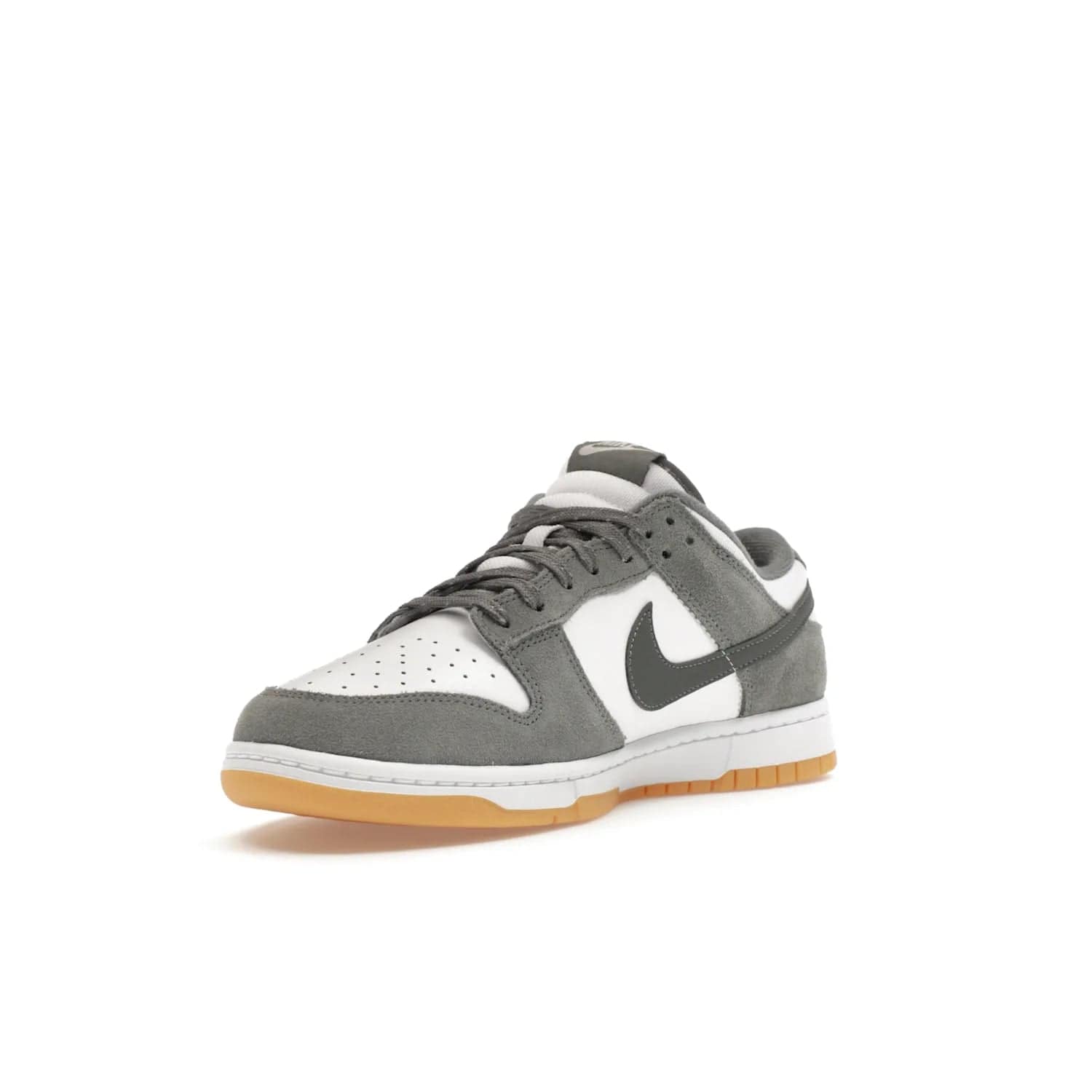 Nike Dunk Low Smoke Grey Gum 3M Swoosh - Image 14 - Only at www.BallersClubKickz.com - Introducing the Nike Dunk Low "Smoke Grey Gum 3M Swoosh". A stylish low-top sneaker with a white canvas-textile base and gum light brown outsole. Get the modern update with the bold "Smoke Grey" 3M swoosh. Available on October 3, 2023 at select Nike retailers.