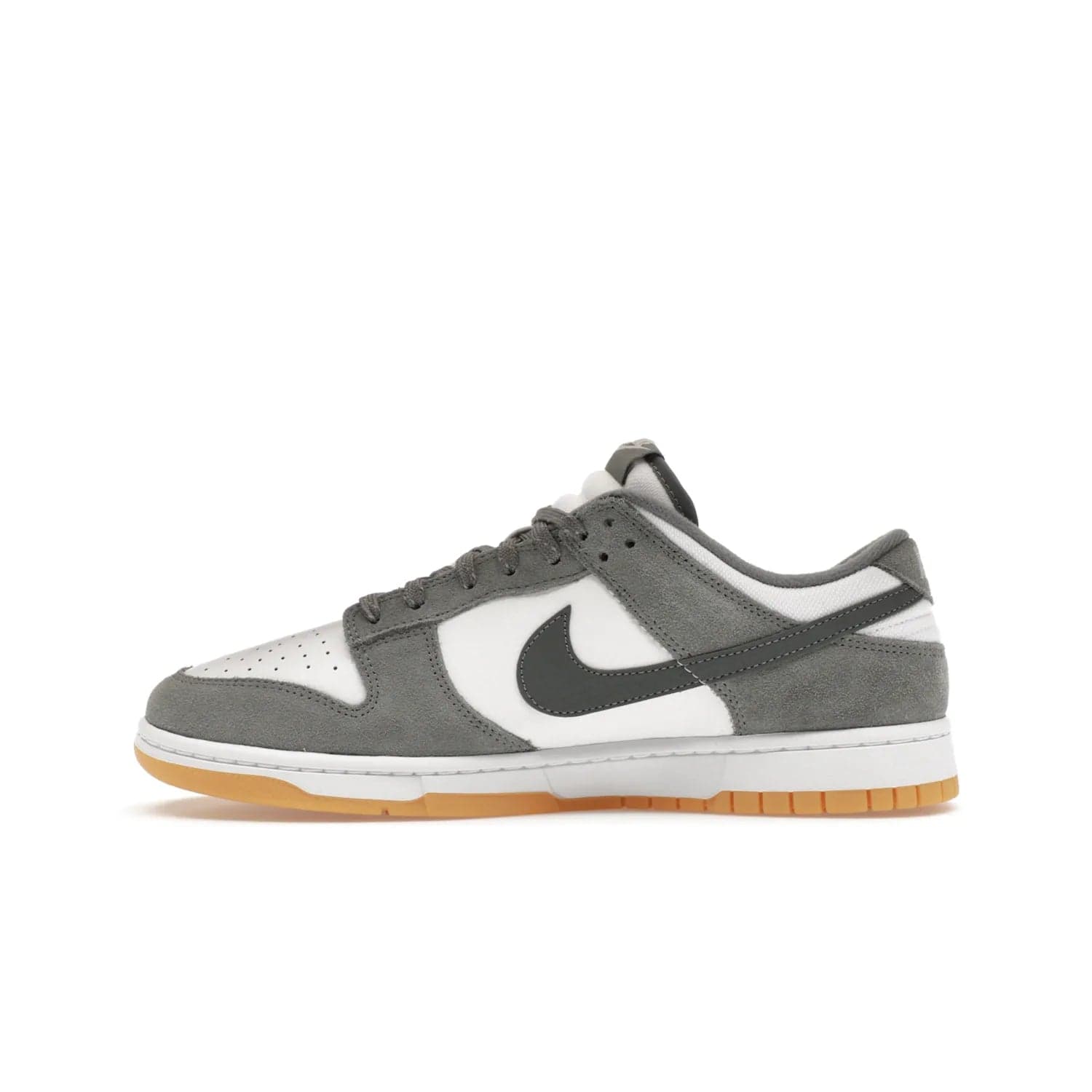 Nike Dunk Low Smoke Grey Gum 3M Swoosh - Image 19 - Only at www.BallersClubKickz.com - Introducing the Nike Dunk Low "Smoke Grey Gum 3M Swoosh". A stylish low-top sneaker with a white canvas-textile base and gum light brown outsole. Get the modern update with the bold "Smoke Grey" 3M swoosh. Available on October 3, 2023 at select Nike retailers.