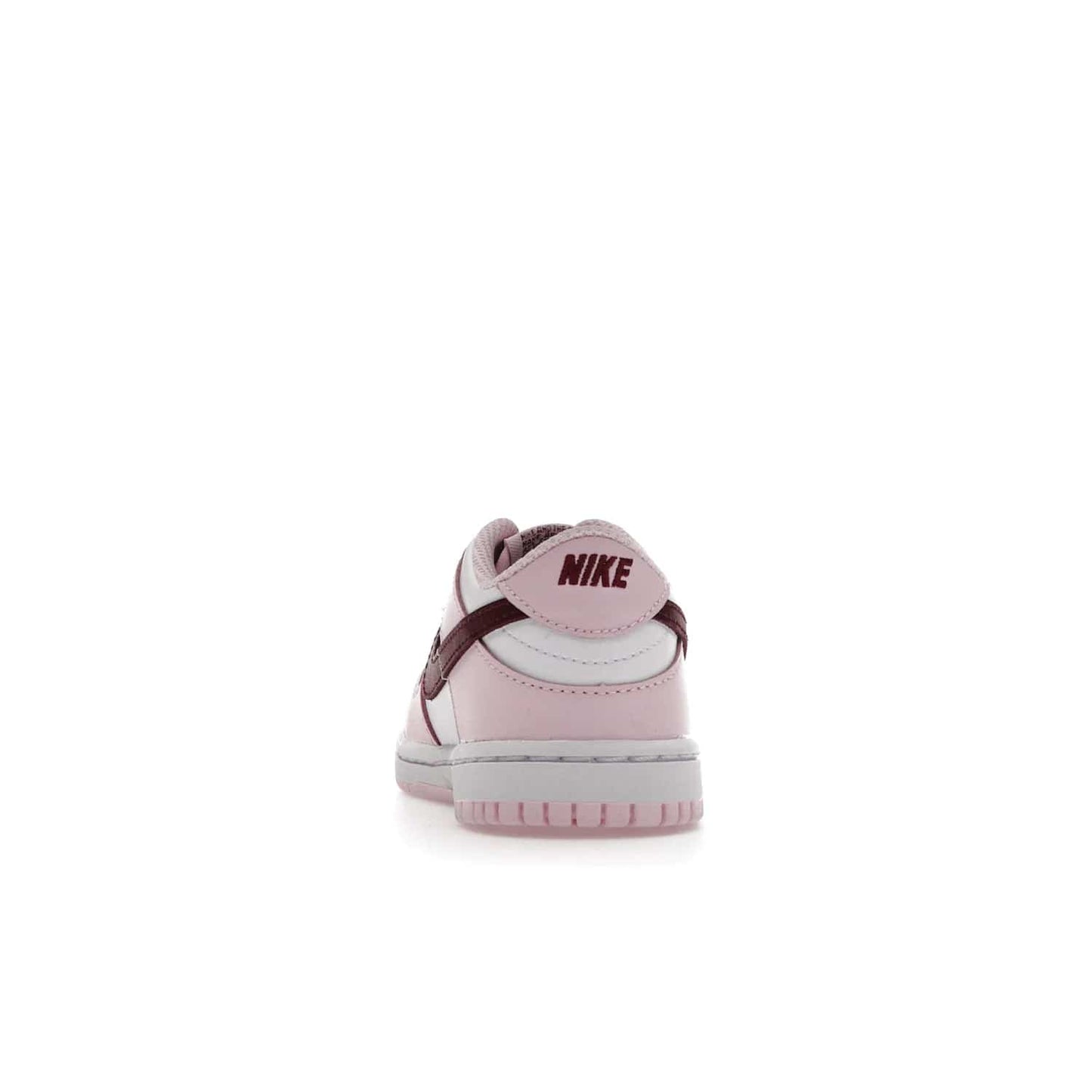 Nike Dunk Low Pink Red White (TD) - Image 27 - Only at www.BallersClubKickz.com - Classic Nike Dunk Low with bright pink and red color blocking. A great addition to any collection. Must-have.