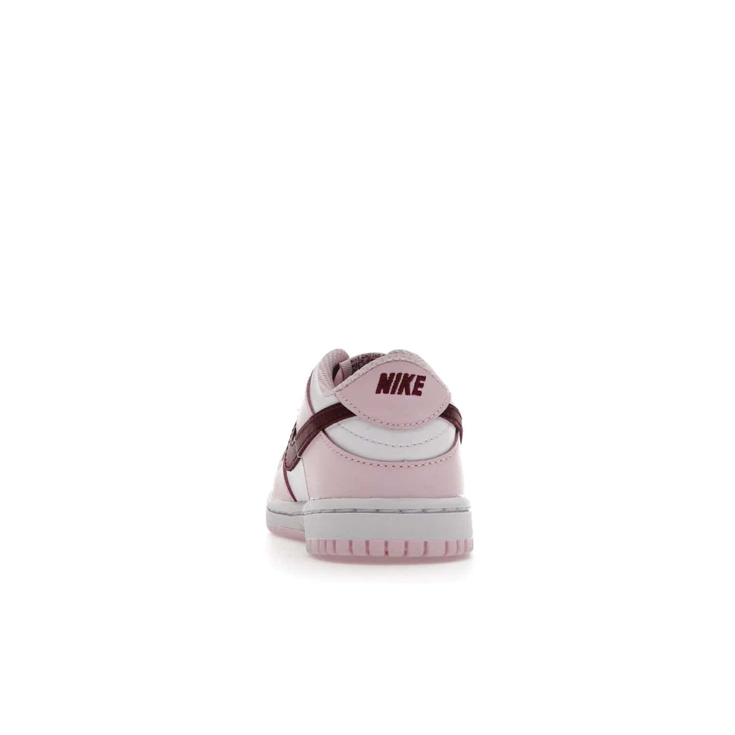 Nike Dunk Low Pink Red White (TD) - Image 27 - Only at www.BallersClubKickz.com - Classic Nike Dunk Low with bright pink and red color blocking. A great addition to any collection. Must-have.