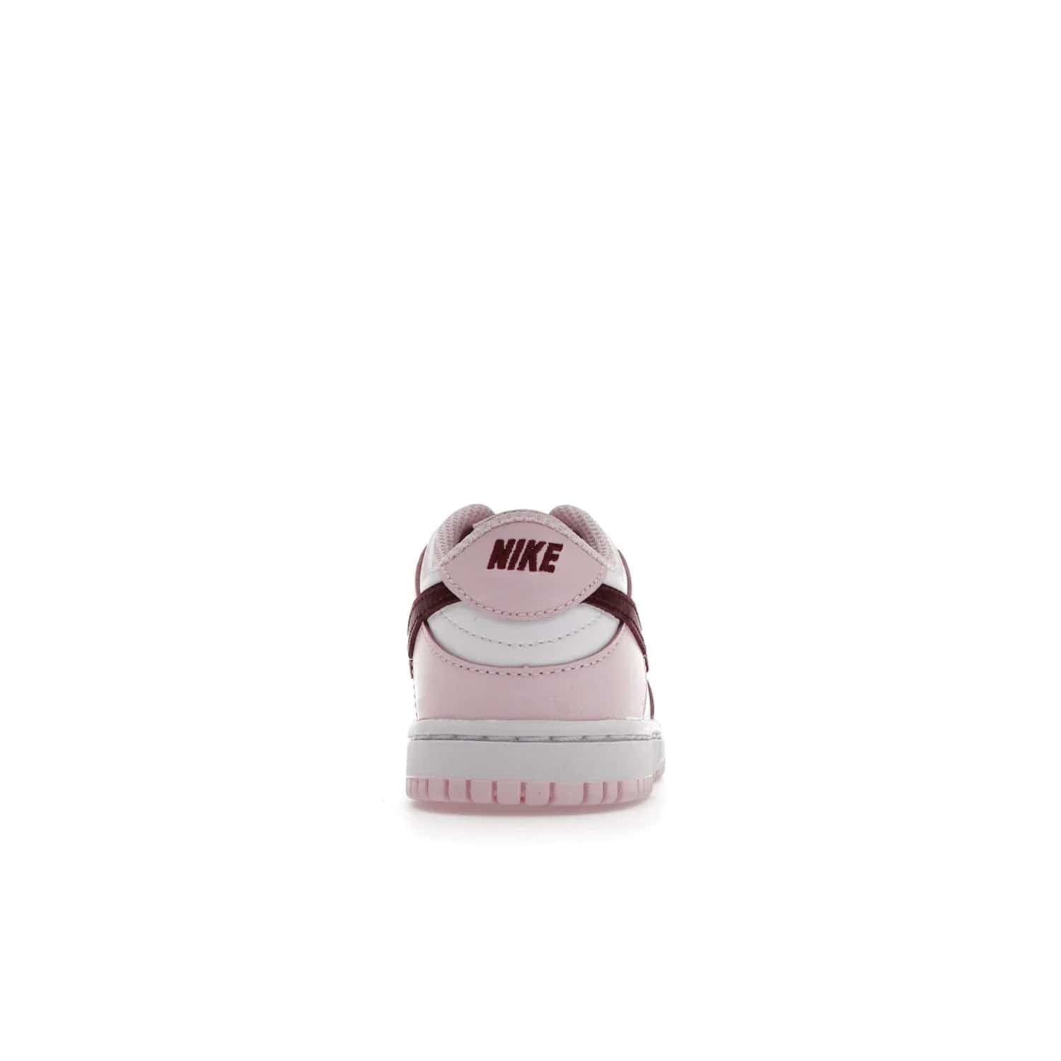 Nike Dunk Low Pink Red White (TD) - Image 28 - Only at www.BallersClubKickz.com - Classic Nike Dunk Low with bright pink and red color blocking. A great addition to any collection. Must-have.