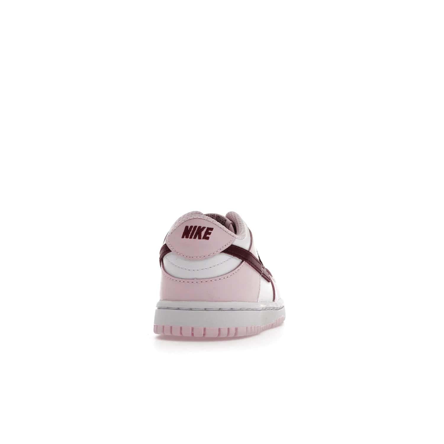 Nike Dunk Low Pink Red White (TD) - Image 29 - Only at www.BallersClubKickz.com - Classic Nike Dunk Low with bright pink and red color blocking. A great addition to any collection. Must-have.
