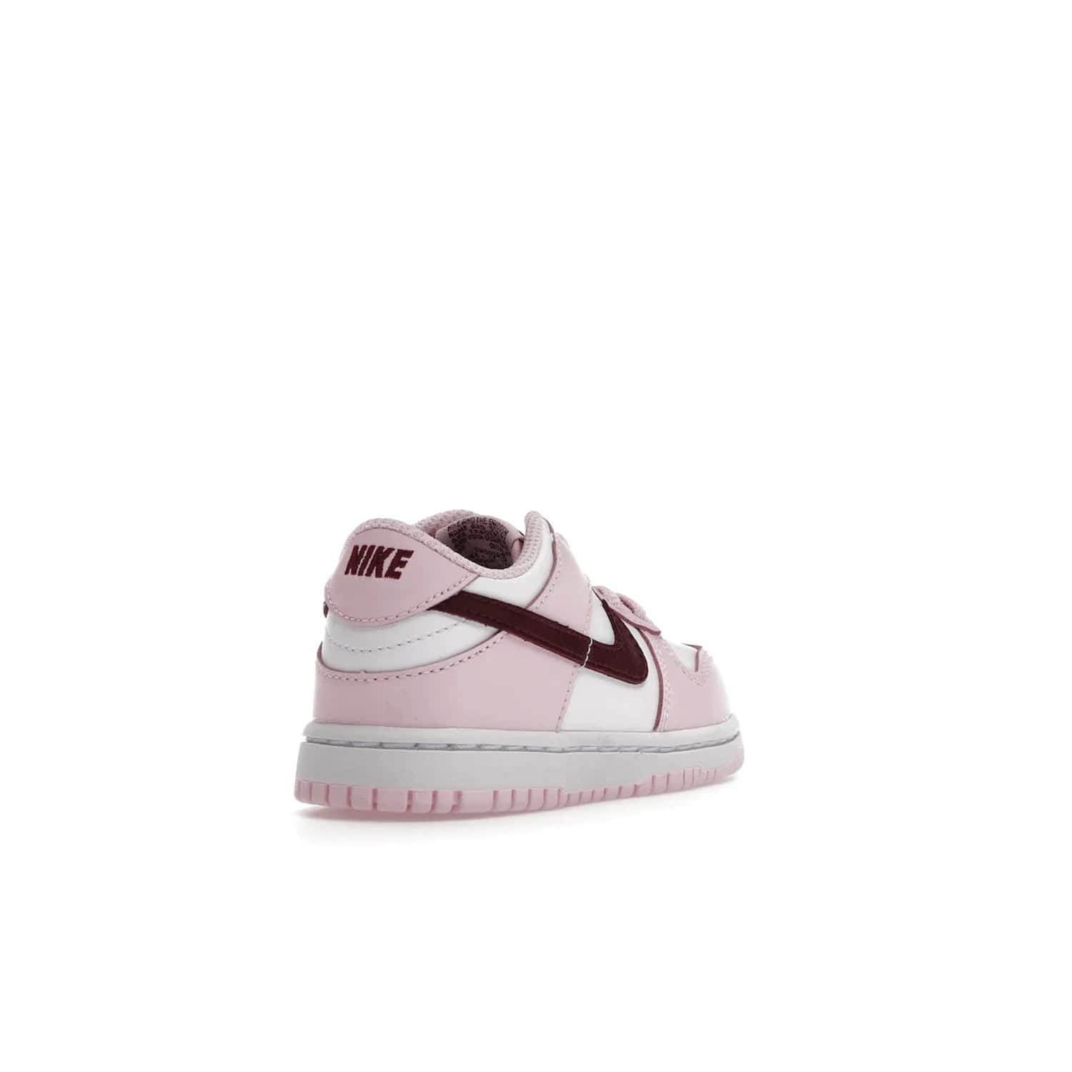 Nike Dunk Low Pink Red White (TD) - Image 31 - Only at www.BallersClubKickz.com - Classic Nike Dunk Low with bright pink and red color blocking. A great addition to any collection. Must-have.