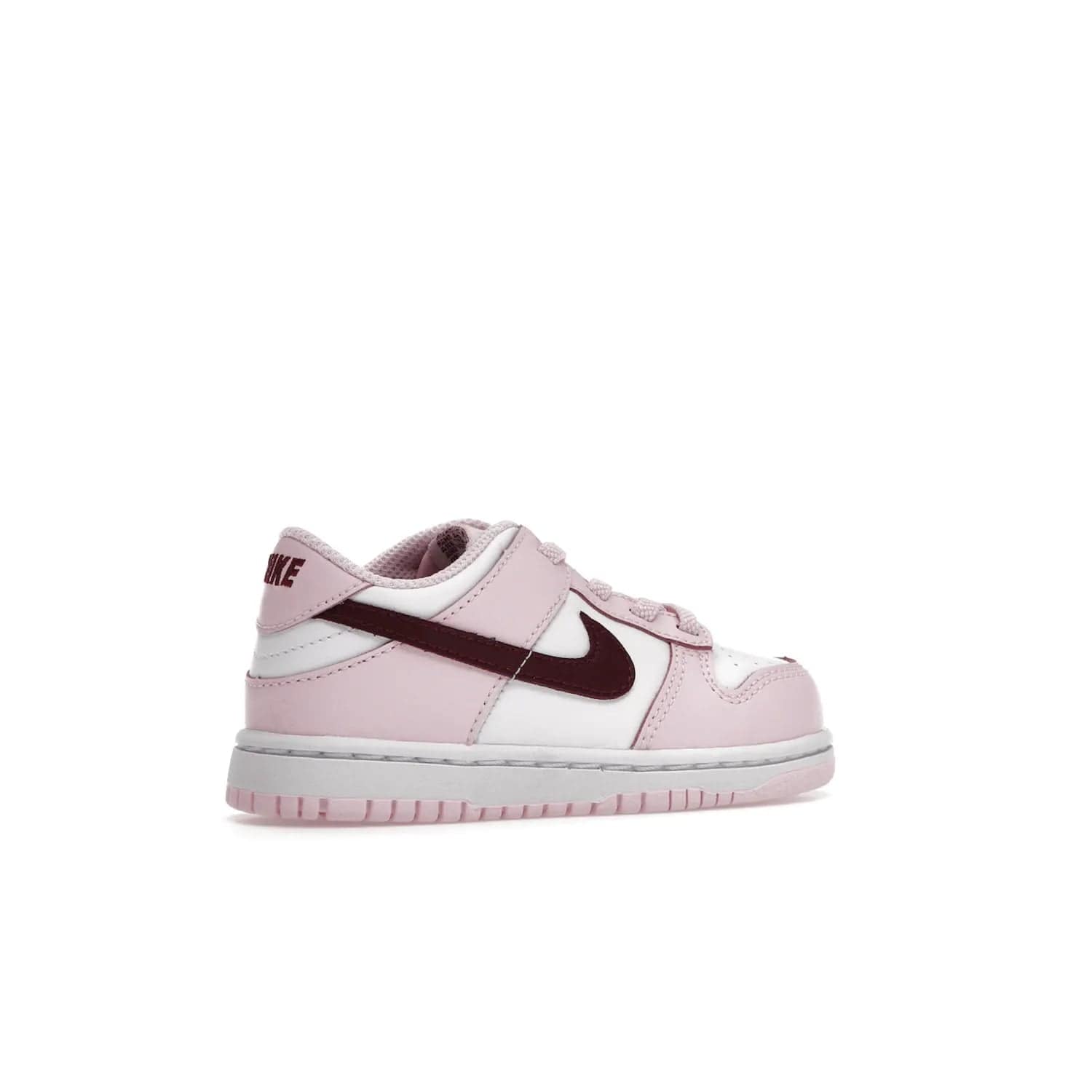 Nike Dunk Low Pink Red White (TD) - Image 34 - Only at www.BallersClubKickz.com - Classic Nike Dunk Low with bright pink and red color blocking. A great addition to any collection. Must-have.