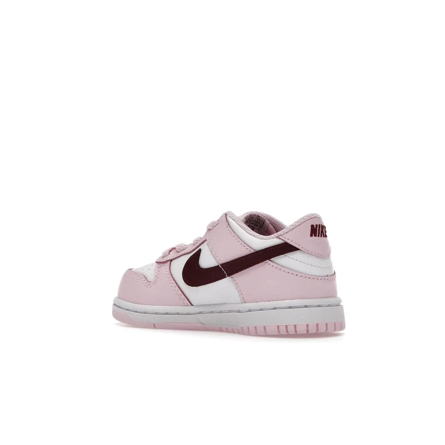Nike Dunk Low Pink Red White (TD) - Image 23 - Only at www.BallersClubKickz.com - Classic Nike Dunk Low with bright pink and red color blocking. A great addition to any collection. Must-have.