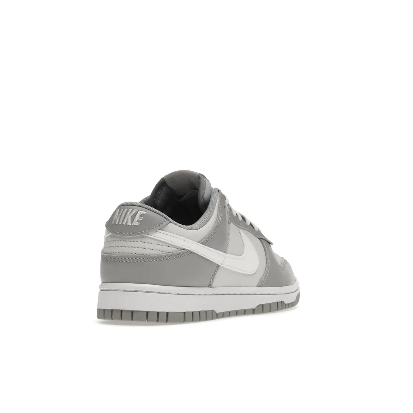 Nike Dunk Low Two Tone Grey - Image 31 - Only at www.BallersClubKickz.com - Fresh Nike Dunk Low Two Tone Grey leather/overlay Sneaker. White Swoosh detailing, nylon tongue, woven label and Air Sole. Get yours and stay on the trend.