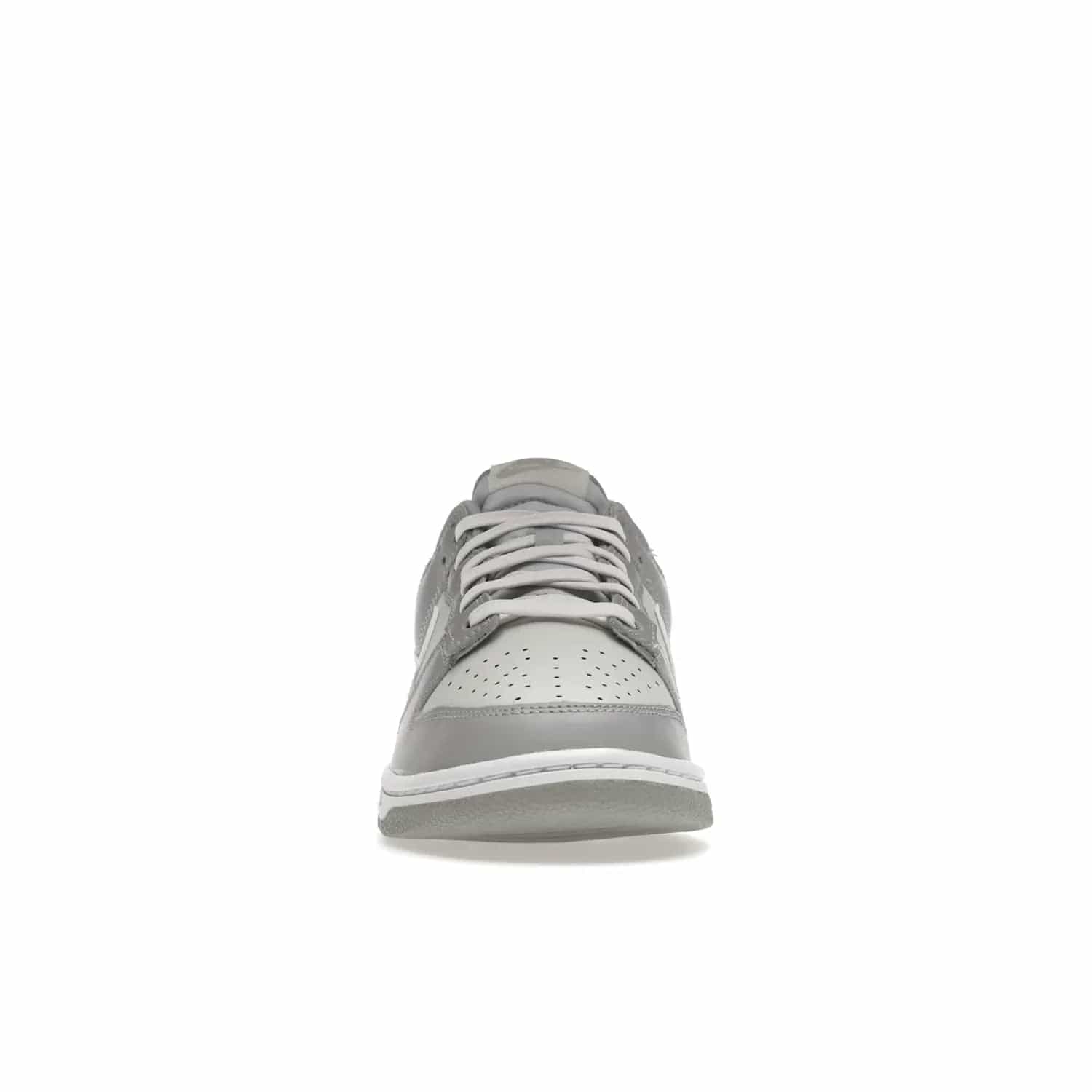 Nike Dunk Low Two Tone Grey - Image 10 - Only at www.BallersClubKickz.com - Fresh Nike Dunk Low Two Tone Grey leather/overlay Sneaker. White Swoosh detailing, nylon tongue, woven label and Air Sole. Get yours and stay on the trend.