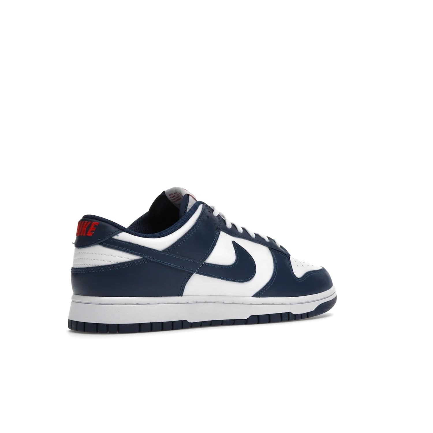 Nike Dunk Low Valerian Blue - Image 33 - Only at www.BallersClubKickz.com - Fresh Nike Dunk Low Valerian Blue drops May 2022 with white leather, blue overlays, red accents and an Air sole. Perfect for the summer season.
