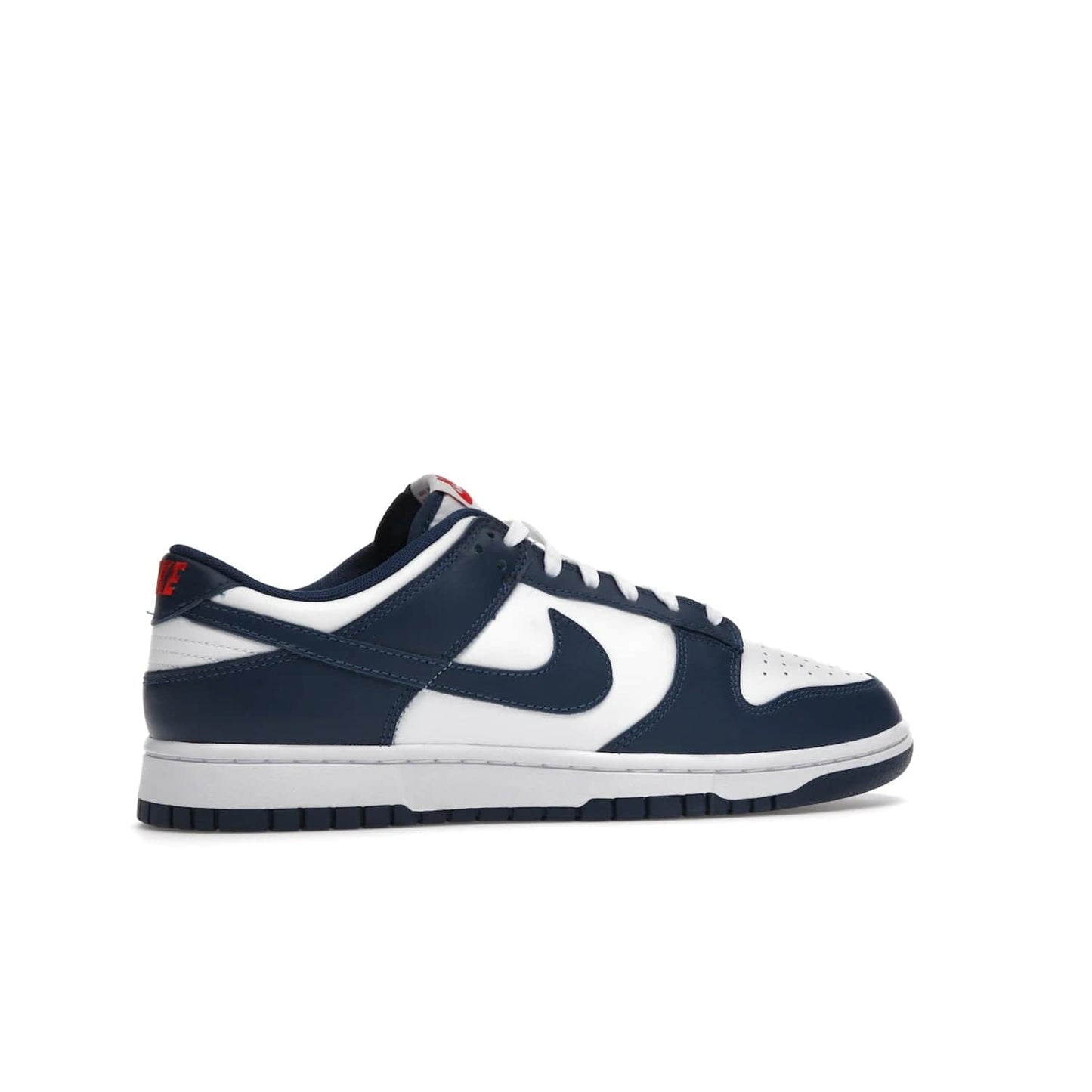 Nike Dunk Low Valerian Blue - Image 35 - Only at www.BallersClubKickz.com - Fresh Nike Dunk Low Valerian Blue drops May 2022 with white leather, blue overlays, red accents and an Air sole. Perfect for the summer season.