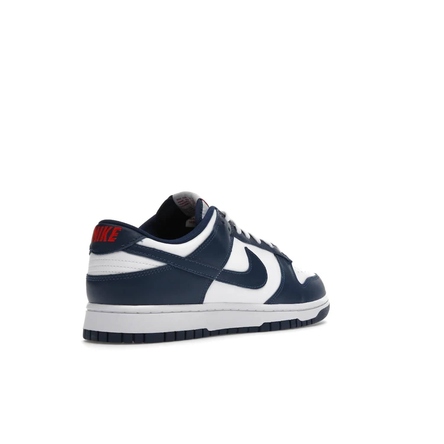Nike Dunk Low Valerian Blue - Image 32 - Only at www.BallersClubKickz.com - Fresh Nike Dunk Low Valerian Blue drops May 2022 with white leather, blue overlays, red accents and an Air sole. Perfect for the summer season.