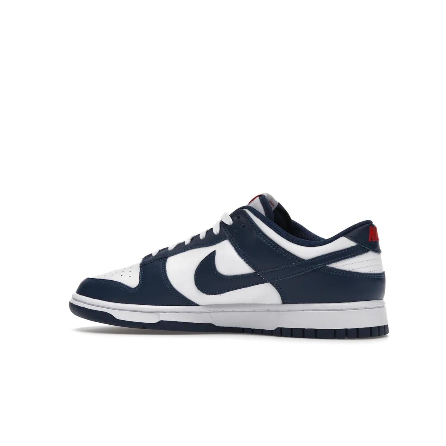 Nike Dunk Low Valerian Blue - Image 21 - Only at www.BallersClubKickz.com - Fresh Nike Dunk Low Valerian Blue drops May 2022 with white leather, blue overlays, red accents and an Air sole. Perfect for the summer season.