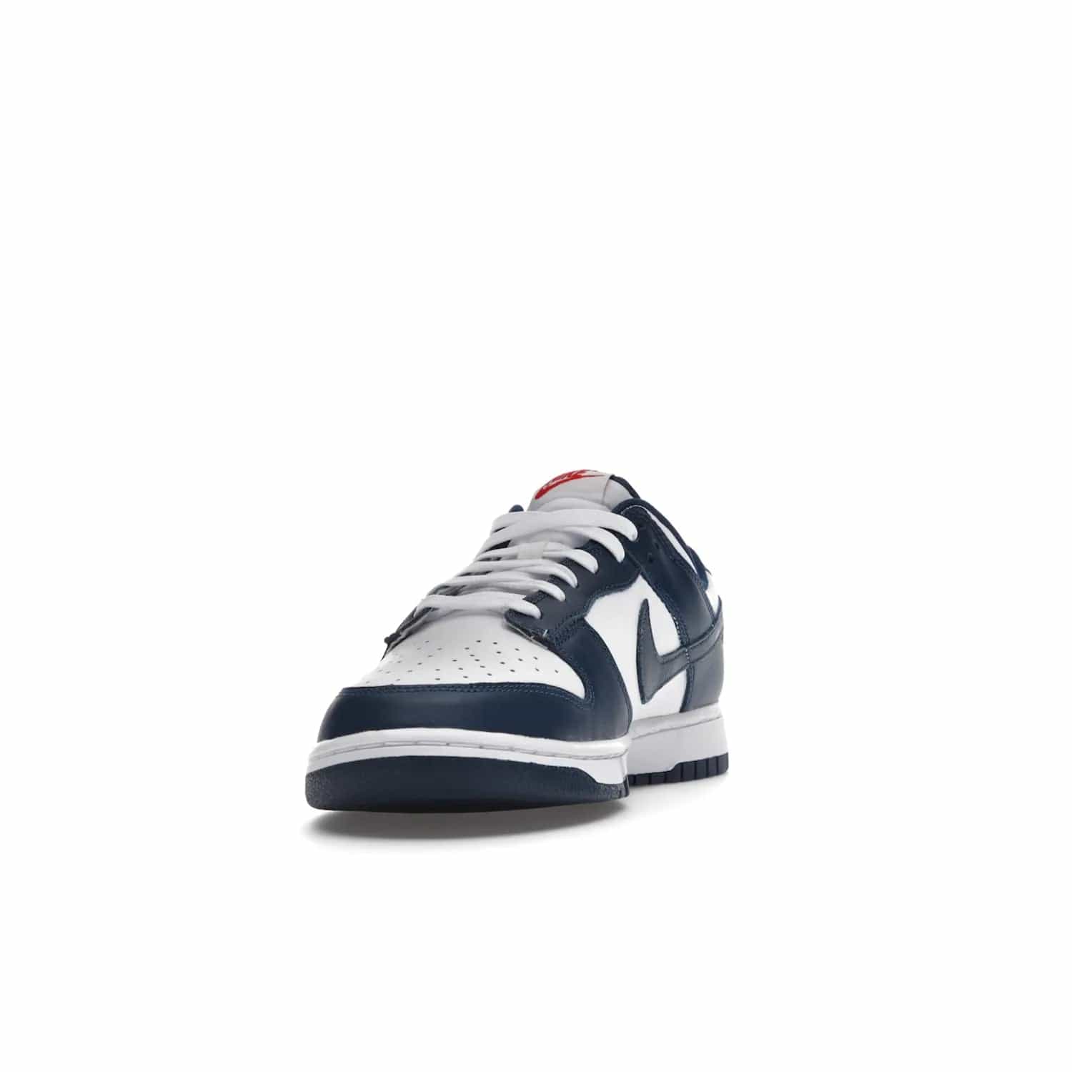 Nike Dunk Low Valerian Blue - Image 12 - Only at www.BallersClubKickz.com - Fresh Nike Dunk Low Valerian Blue drops May 2022 with white leather, blue overlays, red accents and an Air sole. Perfect for the summer season.