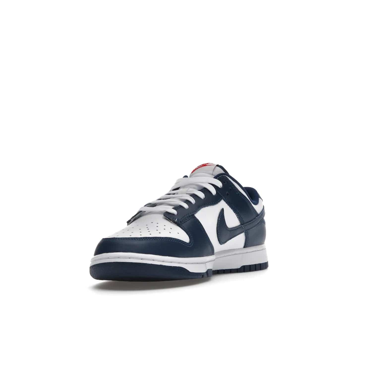 Nike Dunk Low Valerian Blue - Image 13 - Only at www.BallersClubKickz.com - Fresh Nike Dunk Low Valerian Blue drops May 2022 with white leather, blue overlays, red accents and an Air sole. Perfect for the summer season.