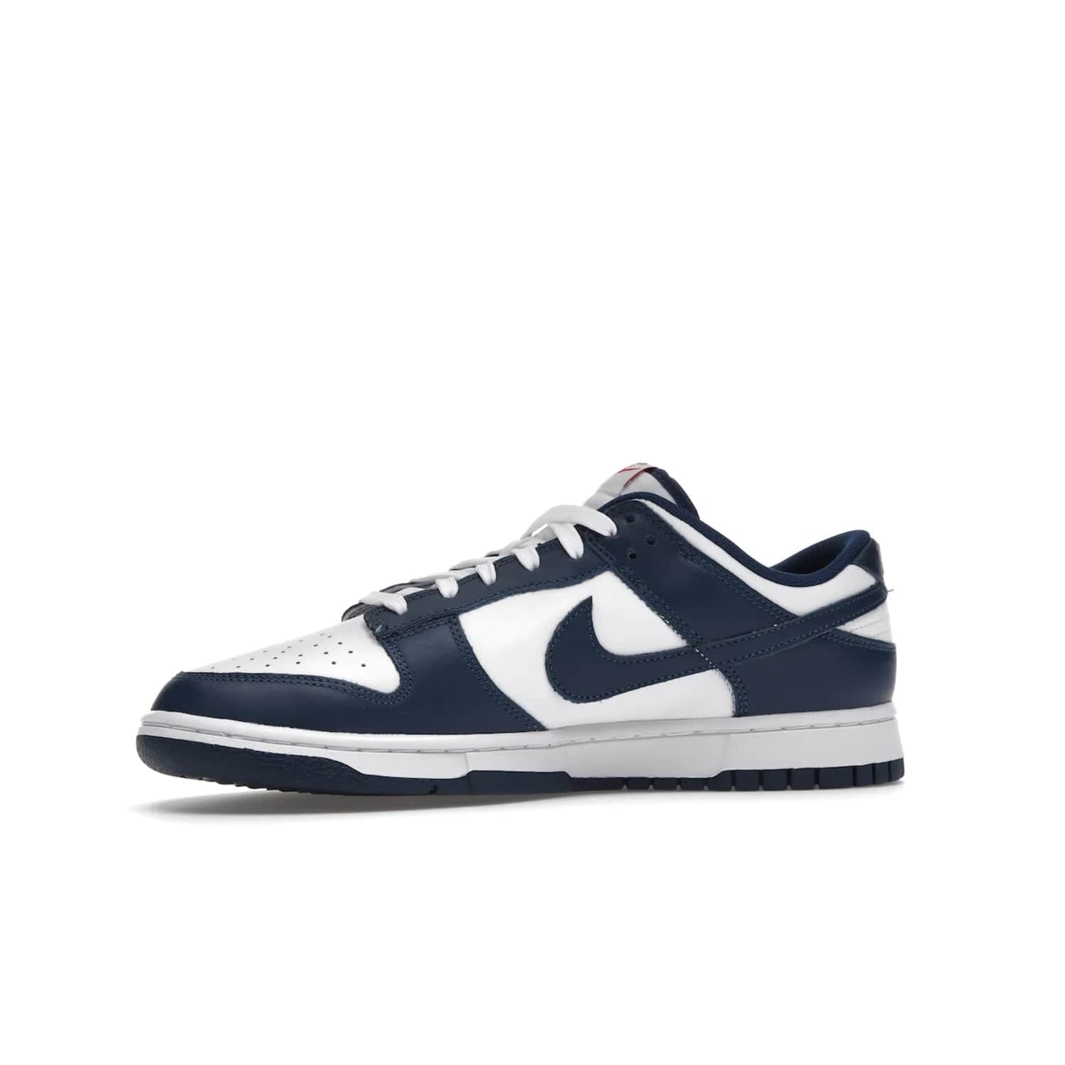 Nike Dunk Low Valerian Blue - Image 17 - Only at www.BallersClubKickz.com - Fresh Nike Dunk Low Valerian Blue drops May 2022 with white leather, blue overlays, red accents and an Air sole. Perfect for the summer season.