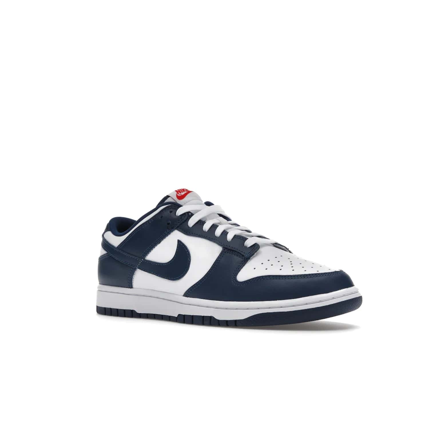 Nike Dunk Low Valerian Blue - Image 5 - Only at www.BallersClubKickz.com - Fresh Nike Dunk Low Valerian Blue drops May 2022 with white leather, blue overlays, red accents and an Air sole. Perfect for the summer season.