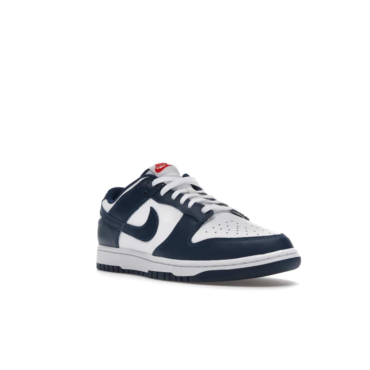 Nike Dunk Low Valerian Blue - Image 6 - Only at www.BallersClubKickz.com - Fresh Nike Dunk Low Valerian Blue drops May 2022 with white leather, blue overlays, red accents and an Air sole. Perfect for the summer season.