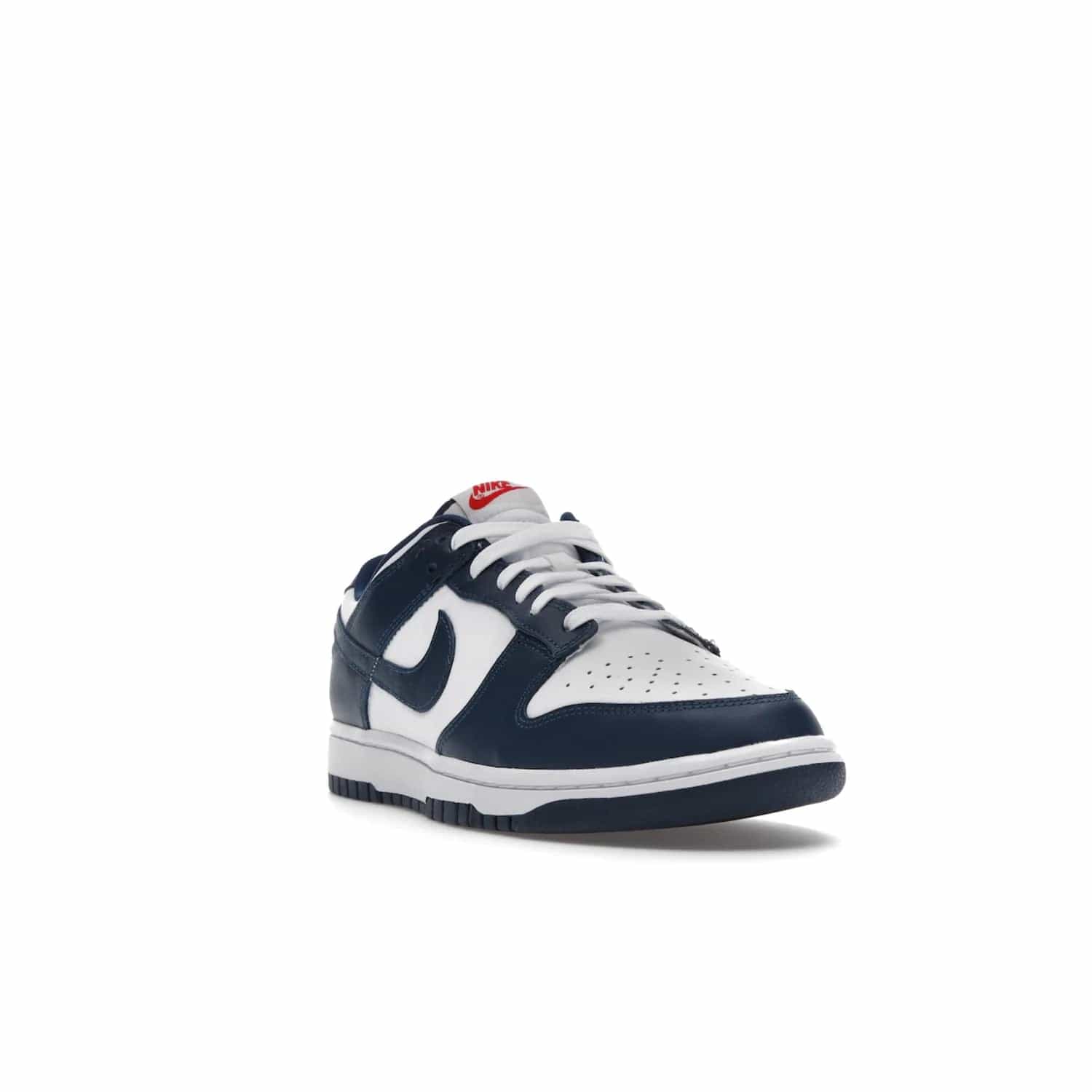 Nike Dunk Low Valerian Blue - Image 7 - Only at www.BallersClubKickz.com - Fresh Nike Dunk Low Valerian Blue drops May 2022 with white leather, blue overlays, red accents and an Air sole. Perfect for the summer season.
