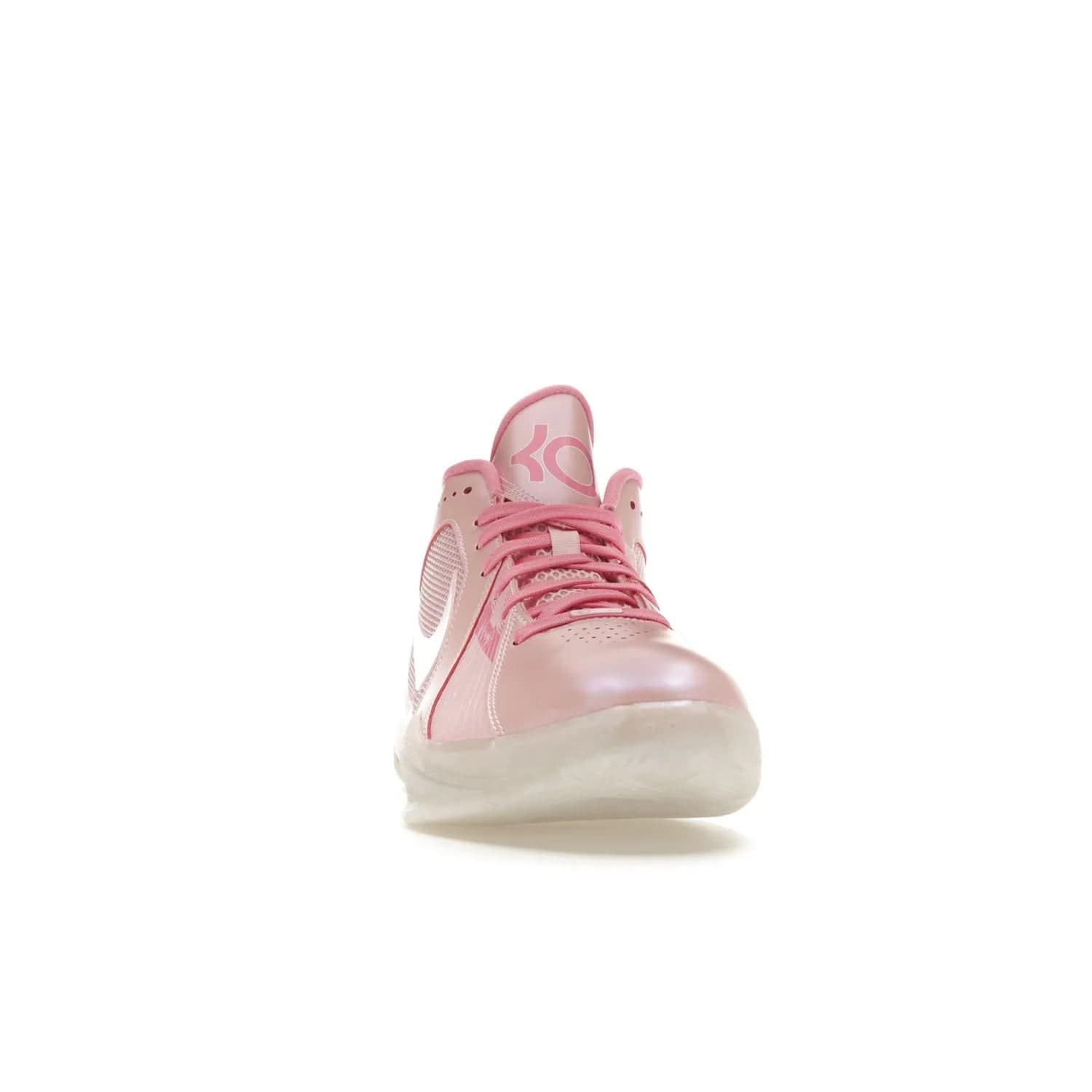 Nike KD 3 Aunt Pearl - Image 9 - Only at www.BallersClubKickz.com - Introducing the Nike KD 3 Aunt Pearl. Featuring a bold Medium Soft Pink, White, & Lotus Pink colorway. Get ready to stand out this October 15th.