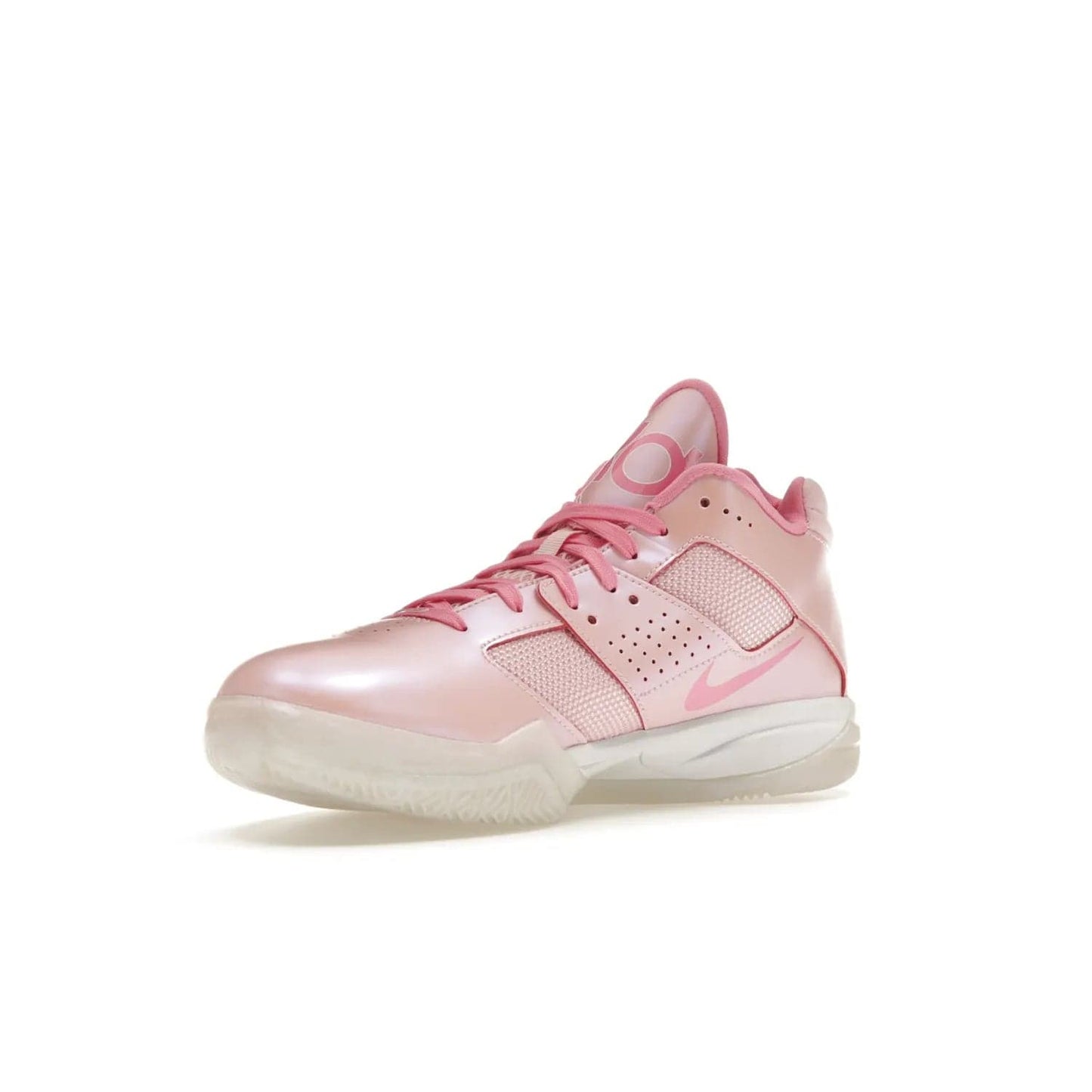 Nike KD 3 Aunt Pearl - Image 15 - Only at www.BallersClubKickz.com - Introducing the Nike KD 3 Aunt Pearl. Featuring a bold Medium Soft Pink, White, & Lotus Pink colorway. Get ready to stand out this October 15th.