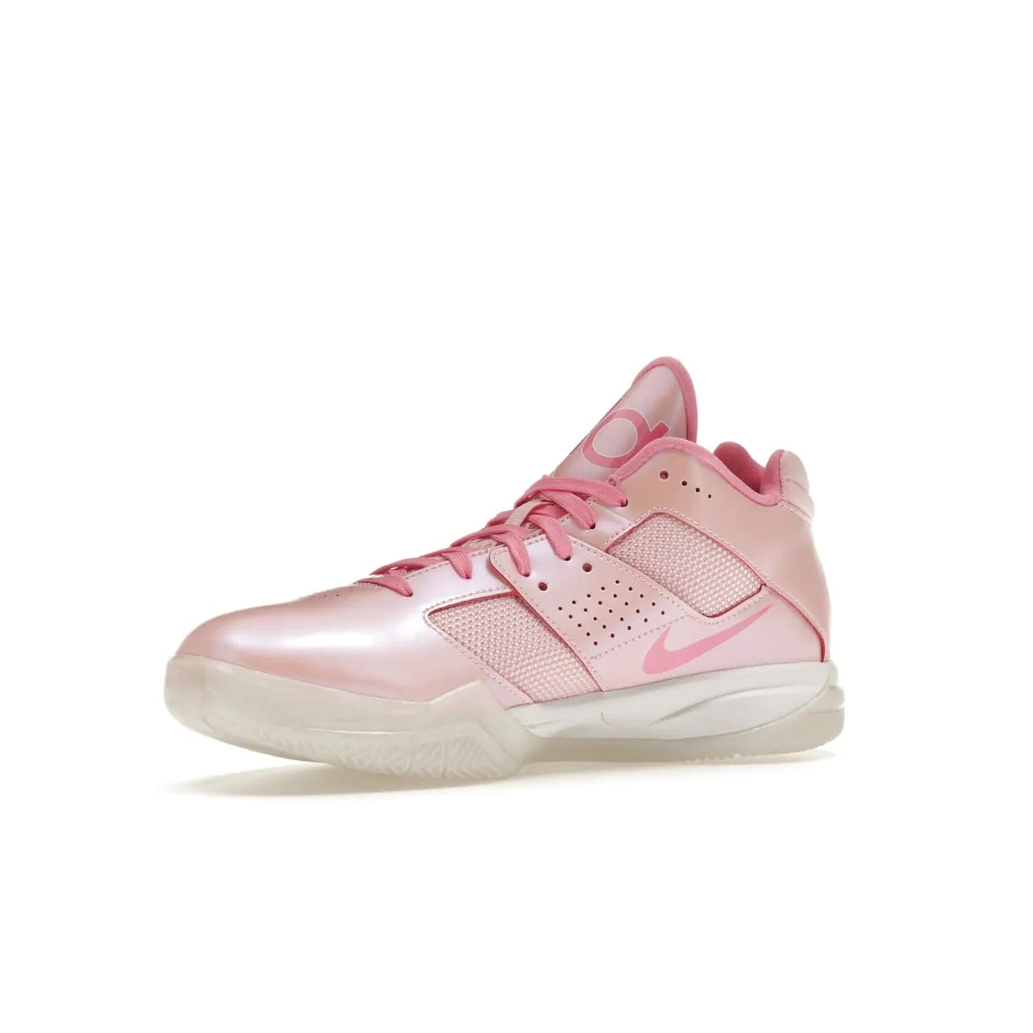 Nike KD 3 Aunt Pearl - Image 16 - Only at www.BallersClubKickz.com - Introducing the Nike KD 3 Aunt Pearl. Featuring a bold Medium Soft Pink, White, & Lotus Pink colorway. Get ready to stand out this October 15th.