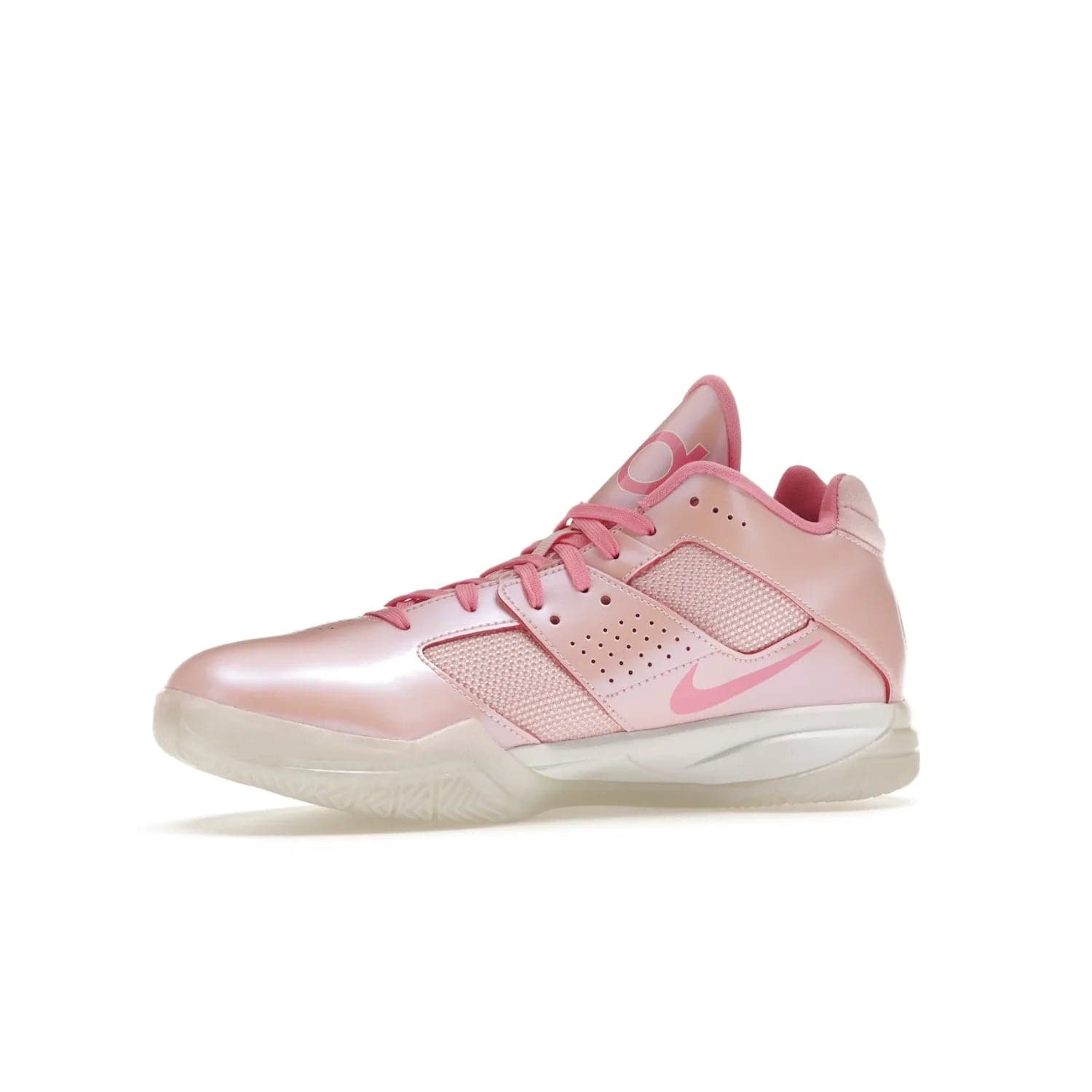 Nike KD 3 Aunt Pearl - Image 17 - Only at www.BallersClubKickz.com - Introducing the Nike KD 3 Aunt Pearl. Featuring a bold Medium Soft Pink, White, & Lotus Pink colorway. Get ready to stand out this October 15th.