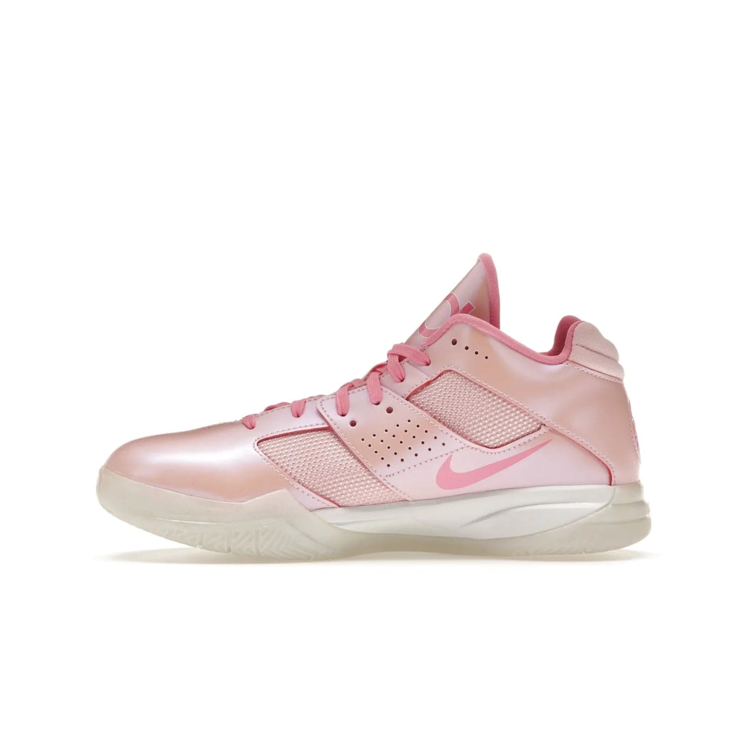 Nike KD 3 Aunt Pearl - Image 19 - Only at www.BallersClubKickz.com - Introducing the Nike KD 3 Aunt Pearl. Featuring a bold Medium Soft Pink, White, & Lotus Pink colorway. Get ready to stand out this October 15th.