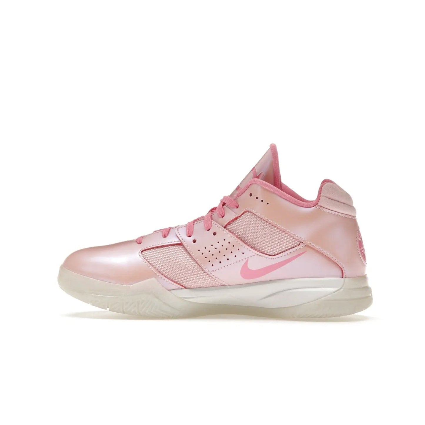 Nike KD 3 Aunt Pearl - Image 20 - Only at www.BallersClubKickz.com - Introducing the Nike KD 3 Aunt Pearl. Featuring a bold Medium Soft Pink, White, & Lotus Pink colorway. Get ready to stand out this October 15th.