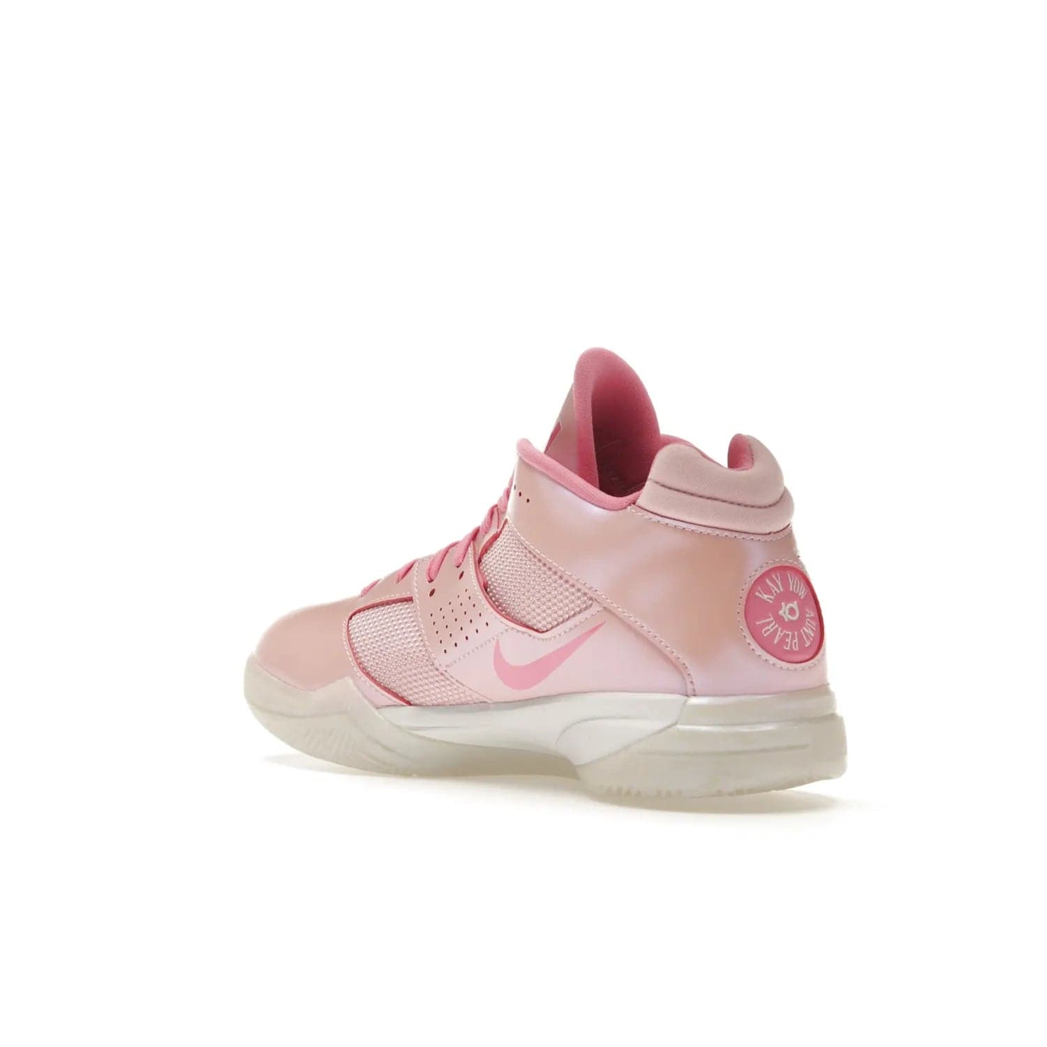 Nike KD 3 Aunt Pearl - Image 24 - Only at www.BallersClubKickz.com - Introducing the Nike KD 3 Aunt Pearl. Featuring a bold Medium Soft Pink, White, & Lotus Pink colorway. Get ready to stand out this October 15th.
