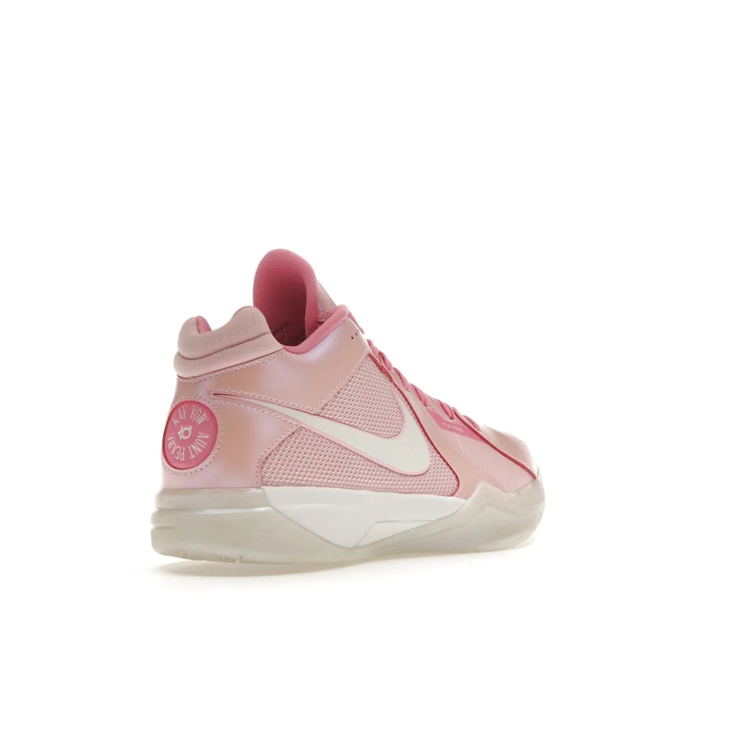 Nike KD 3 Aunt Pearl - Image 32 - Only at www.BallersClubKickz.com - Introducing the Nike KD 3 Aunt Pearl. Featuring a bold Medium Soft Pink, White, & Lotus Pink colorway. Get ready to stand out this October 15th.
