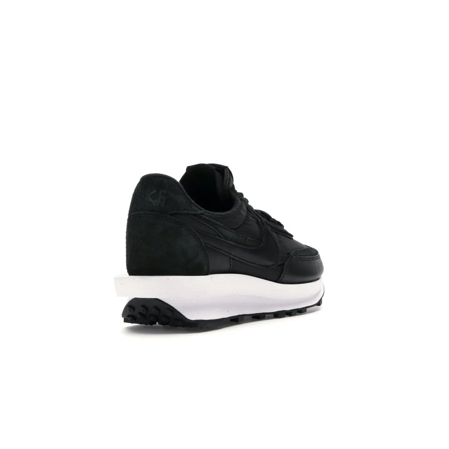 Nike LD Waffle sacai Black Nylon - Image 31 - Only at www.BallersClubKickz.com - Upgrade your streetstyle with the Nike LD Waffle Sacai Black Nylon. Get the iconic look of a doubled sole, tongue, and swoosh with no extra laces needed, inspired by modern fashion for spring. Step up your fashion with this luxurious combination of black nylon and suede. Shop the Nike LD Waffle Sacai Black Nylon sneaker today.