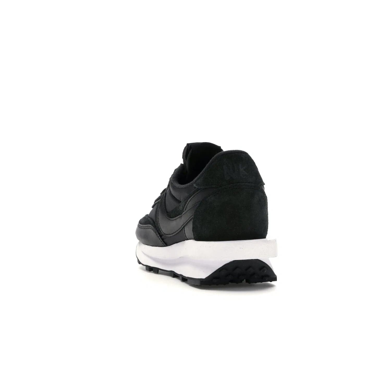 Nike LD Waffle sacai Black Nylon - Image 26 - Only at www.BallersClubKickz.com - Upgrade your streetstyle with the Nike LD Waffle Sacai Black Nylon. Get the iconic look of a doubled sole, tongue, and swoosh with no extra laces needed, inspired by modern fashion for spring. Step up your fashion with this luxurious combination of black nylon and suede. Shop the Nike LD Waffle Sacai Black Nylon sneaker today.