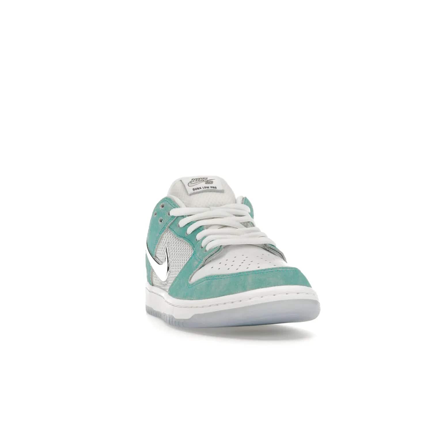 Nike SB Dunk Low April Skateboards - Image 8 - Only at www.BallersClubKickz.com - Grab Nike SB Dunk Low April Skateboards for street-ready performance. Pop of color to stand out on the playgrounds. Durable design with iconic silhouette. Price: $120. Nov 27, 2023 release. Must-have for those who live to ride.