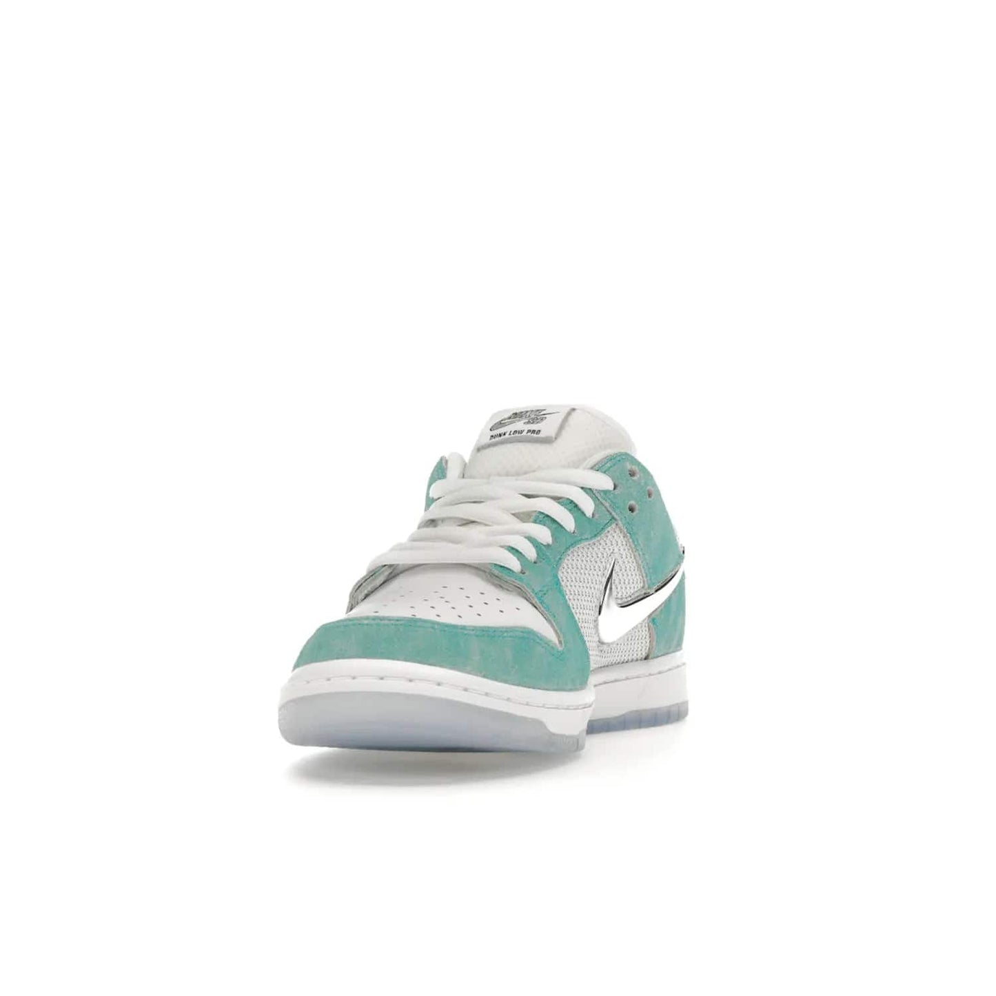 Nike SB Dunk Low April Skateboards - Image 12 - Only at www.BallersClubKickz.com - Grab Nike SB Dunk Low April Skateboards for street-ready performance. Pop of color to stand out on the playgrounds. Durable design with iconic silhouette. Price: $120. Nov 27, 2023 release. Must-have for those who live to ride.