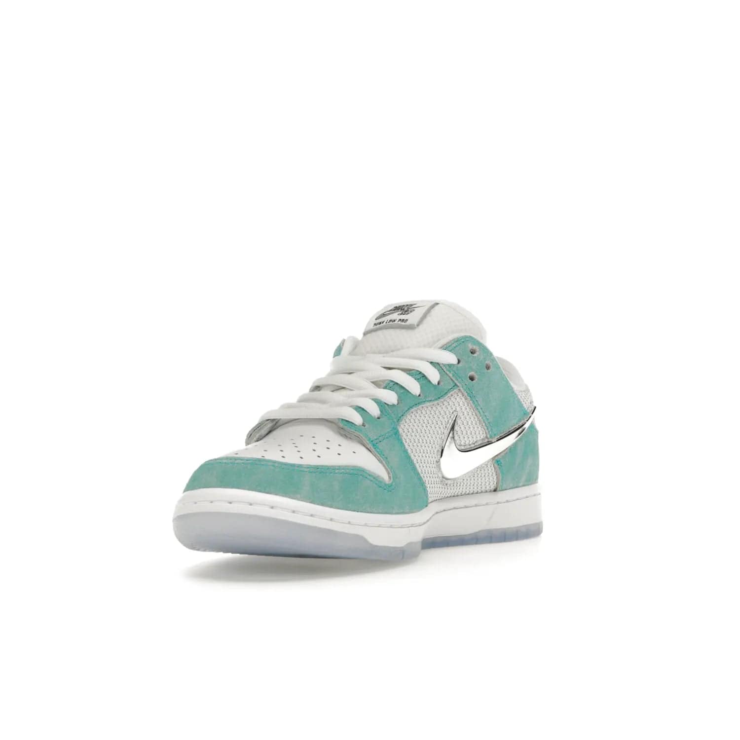 Nike SB Dunk Low April Skateboards - Image 13 - Only at www.BallersClubKickz.com - Grab Nike SB Dunk Low April Skateboards for street-ready performance. Pop of color to stand out on the playgrounds. Durable design with iconic silhouette. Price: $120. Nov 27, 2023 release. Must-have for those who live to ride.