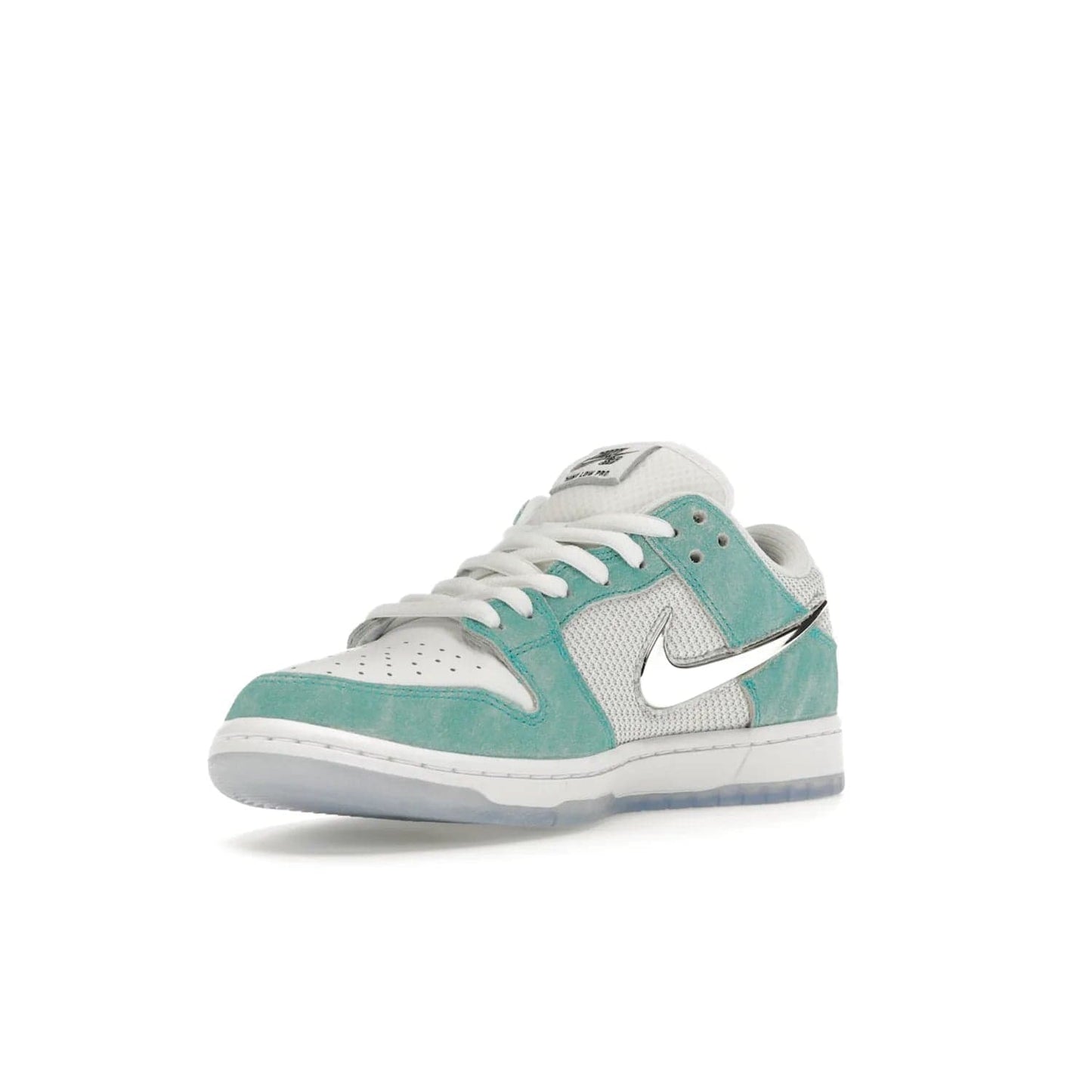 Nike SB Dunk Low April Skateboards - Image 14 - Only at www.BallersClubKickz.com - Grab Nike SB Dunk Low April Skateboards for street-ready performance. Pop of color to stand out on the playgrounds. Durable design with iconic silhouette. Price: $120. Nov 27, 2023 release. Must-have for those who live to ride.