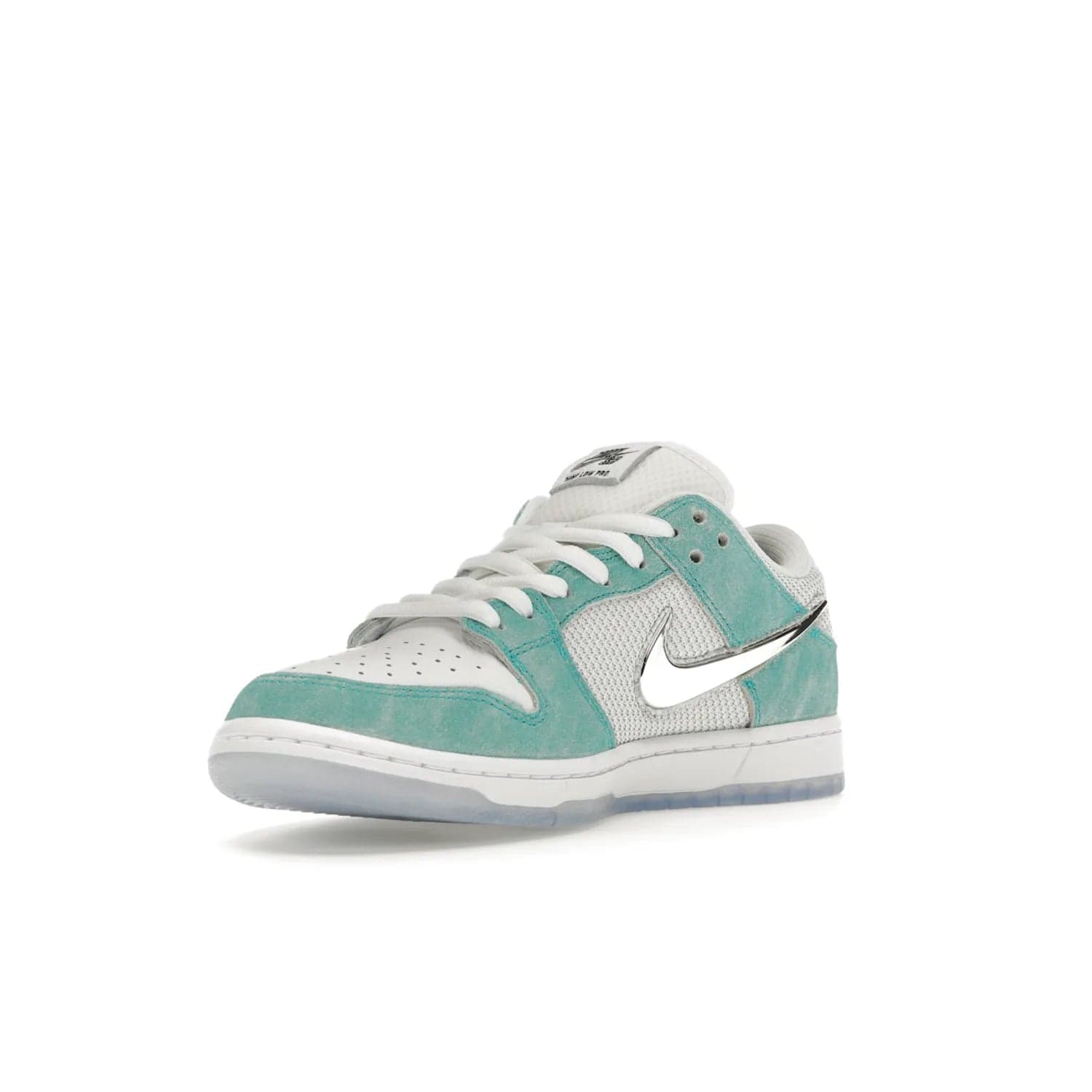 Nike SB Dunk Low April Skateboards - Image 14 - Only at www.BallersClubKickz.com - Grab Nike SB Dunk Low April Skateboards for street-ready performance. Pop of color to stand out on the playgrounds. Durable design with iconic silhouette. Price: $120. Nov 27, 2023 release. Must-have for those who live to ride.