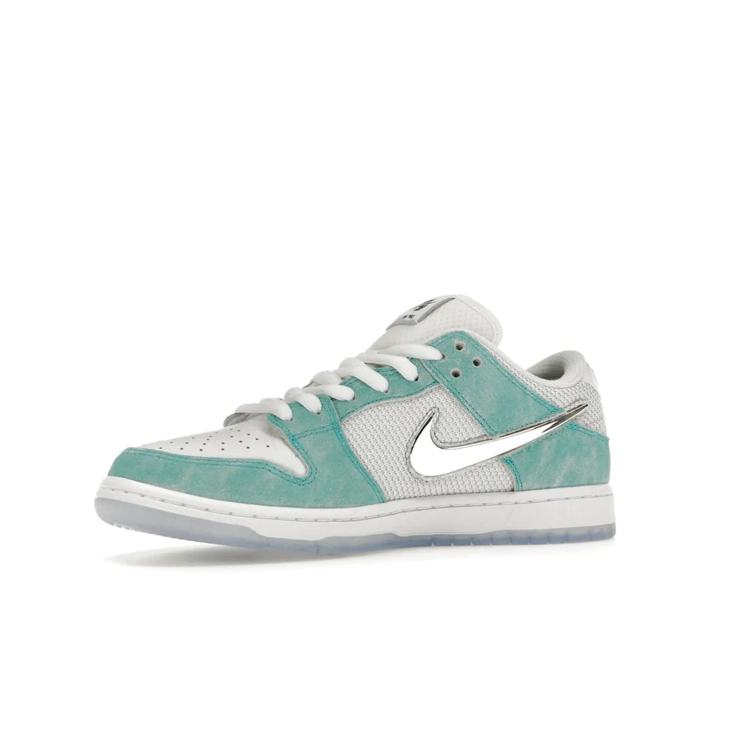 Nike SB Dunk Low April Skateboards - Image 16 - Only at www.BallersClubKickz.com - Grab Nike SB Dunk Low April Skateboards for street-ready performance. Pop of color to stand out on the playgrounds. Durable design with iconic silhouette. Price: $120. Nov 27, 2023 release. Must-have for those who live to ride.