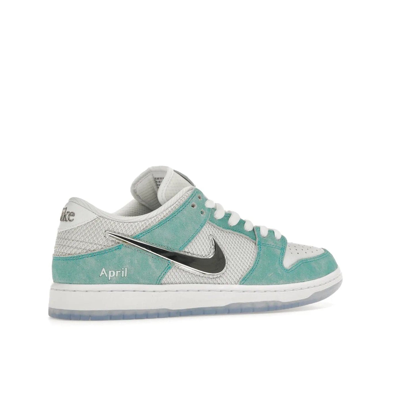 Nike SB Dunk Low April Skateboards - Image 34 - Only at www.BallersClubKickz.com - Grab Nike SB Dunk Low April Skateboards for street-ready performance. Pop of color to stand out on the playgrounds. Durable design with iconic silhouette. Price: $120. Nov 27, 2023 release. Must-have for those who live to ride.