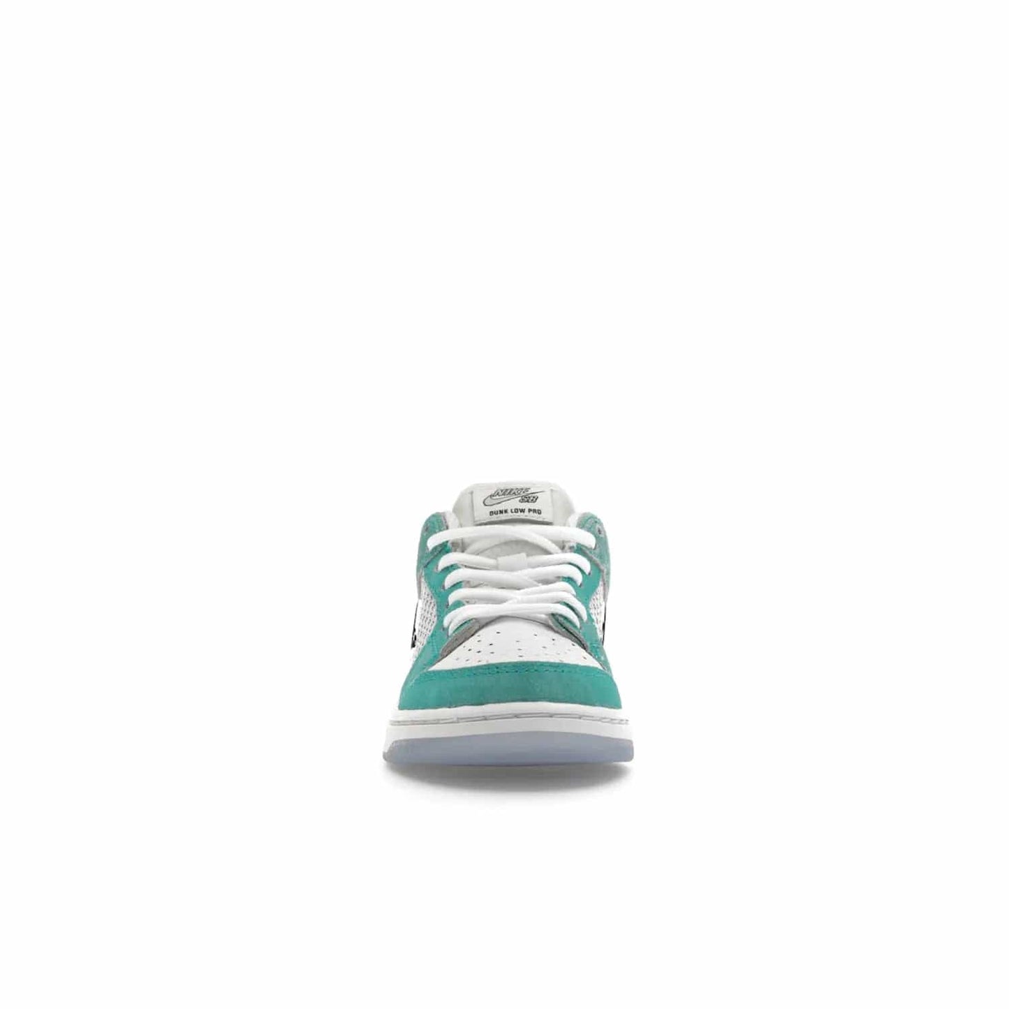 Nike SB Dunk Low April Skateboards (PS) - Image 10 - Only at www.BallersClubKickz.com - Introducing the Nike SB Dunk Low April Skateboards (PS)! Turbo Green upper and midsole with Metallic Silver accents for a stylish look. Don't miss your chance to grab a pair on its release date of November 27th, 2023.
