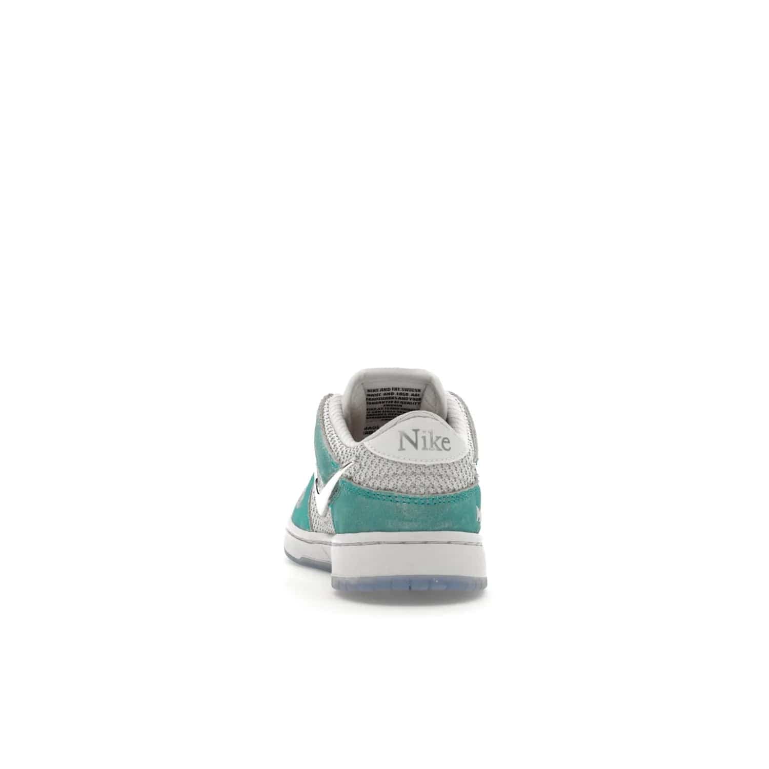 Nike SB Dunk Low April Skateboards (PS) - Image 27 - Only at www.BallersClubKickz.com - Introducing the Nike SB Dunk Low April Skateboards (PS)! Turbo Green upper and midsole with Metallic Silver accents for a stylish look. Don't miss your chance to grab a pair on its release date of November 27th, 2023.