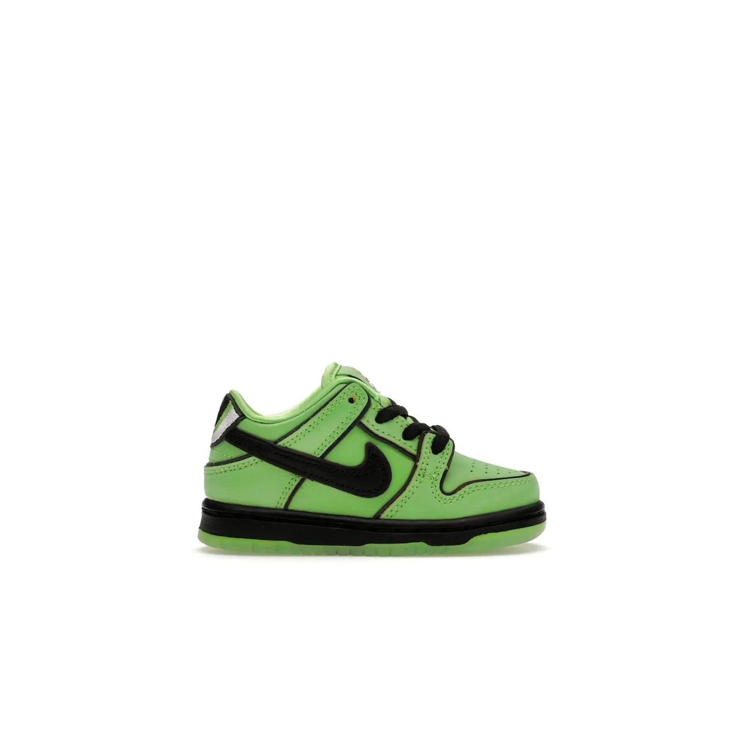 Nike SB Dunk Low The Powerpuff Girls Buttercup (TD) - Image 1 - Only at www.BallersClubKickz.com - 