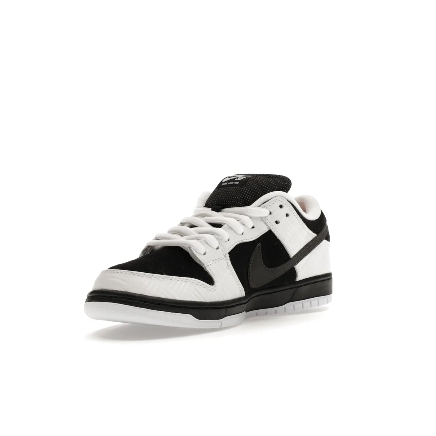Nike SB Dunk Low TIGHTBOOTH - Image 14 - Only at www.BallersClubKickz.com - Releasing Nov 14, 2023, the TIGHTBOOTH Nike SB Dunk Low celebrates street skating and the urban streets. The White/Black-Safety Orange hue captures the energy and feel of the board and provides superior performance and bold style. Be ready to take on the black of night and make your mark on street culture.