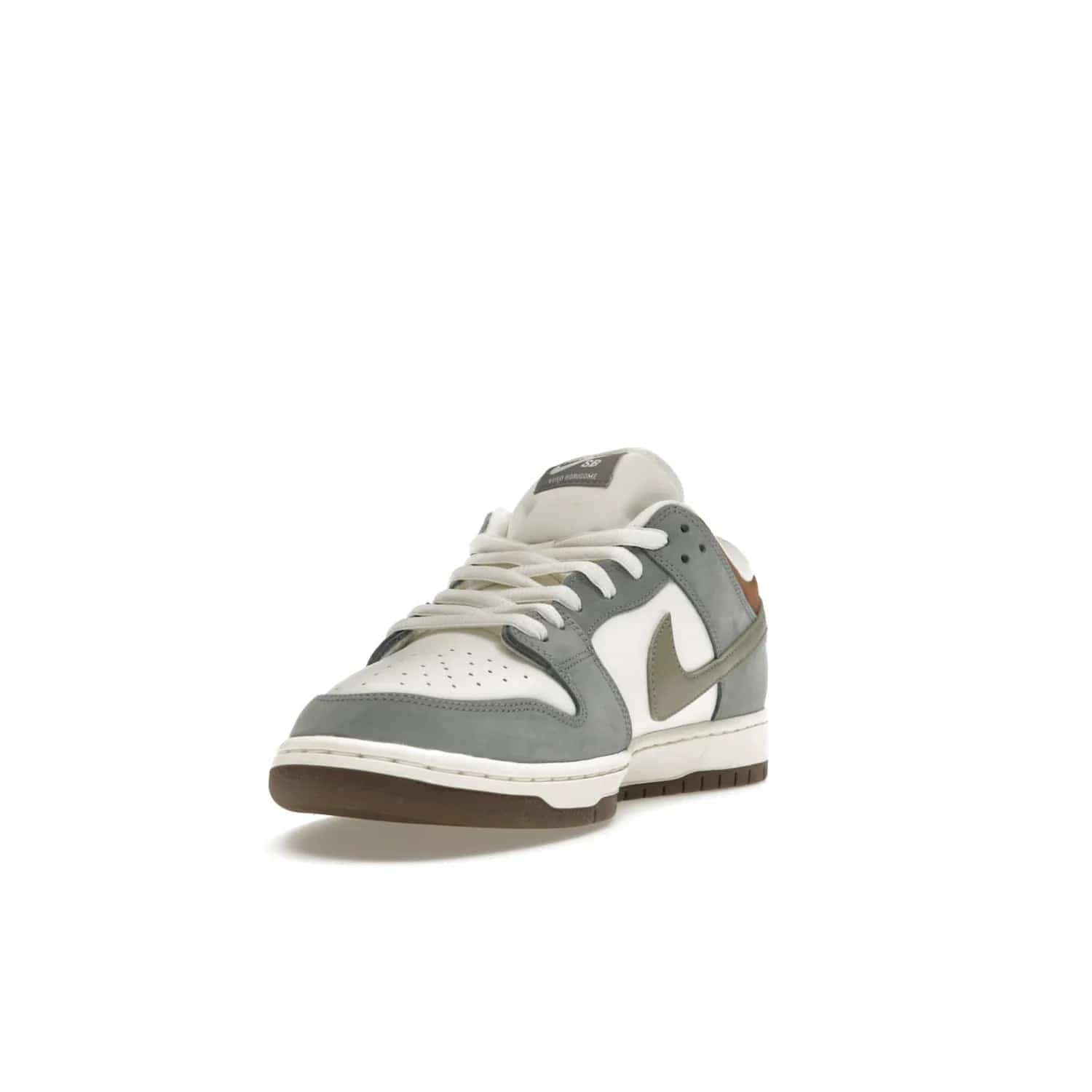 Nike SB Dunk Low Yuto Horigome - Image 13 - Only at www.BallersClubKickz.com - Introducing the Nike SB Dunk Low Yuto Horigome! Co-designed with the skater himself, it features Wolf Grey, Iron Grey, and Sail accents. Comfort and style for everyday wear, plus perfect for skate sessions. Get yours August 29, 2023!