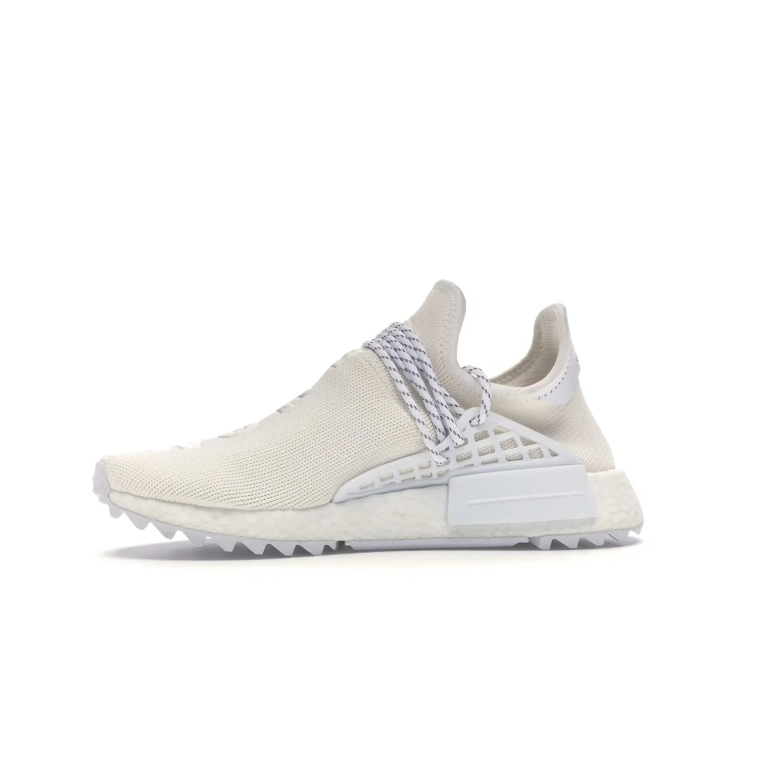adidas Human Race NMD Pharrell Blank Canvas - Image 18 - Only at www.BallersClubKickz.com - Add a touch of festival vibes to your wardrobe with these adidas NMD Human Race Blank Canvas. Collab with Pharrell and adidas. Ultra-popular shoes released in Feb 2018. Place a Bid/Ask today.