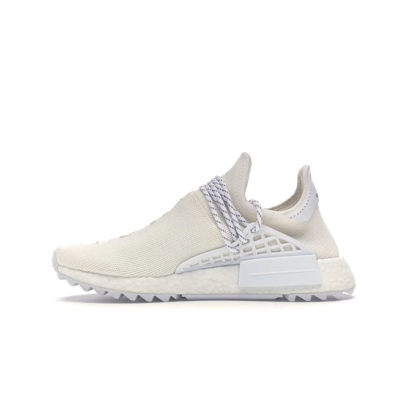 adidas Human Race NMD Pharrell Blank Canvas - Image 19 - Only at www.BallersClubKickz.com - Add a touch of festival vibes to your wardrobe with these adidas NMD Human Race Blank Canvas. Collab with Pharrell and adidas. Ultra-popular shoes released in Feb 2018. Place a Bid/Ask today.