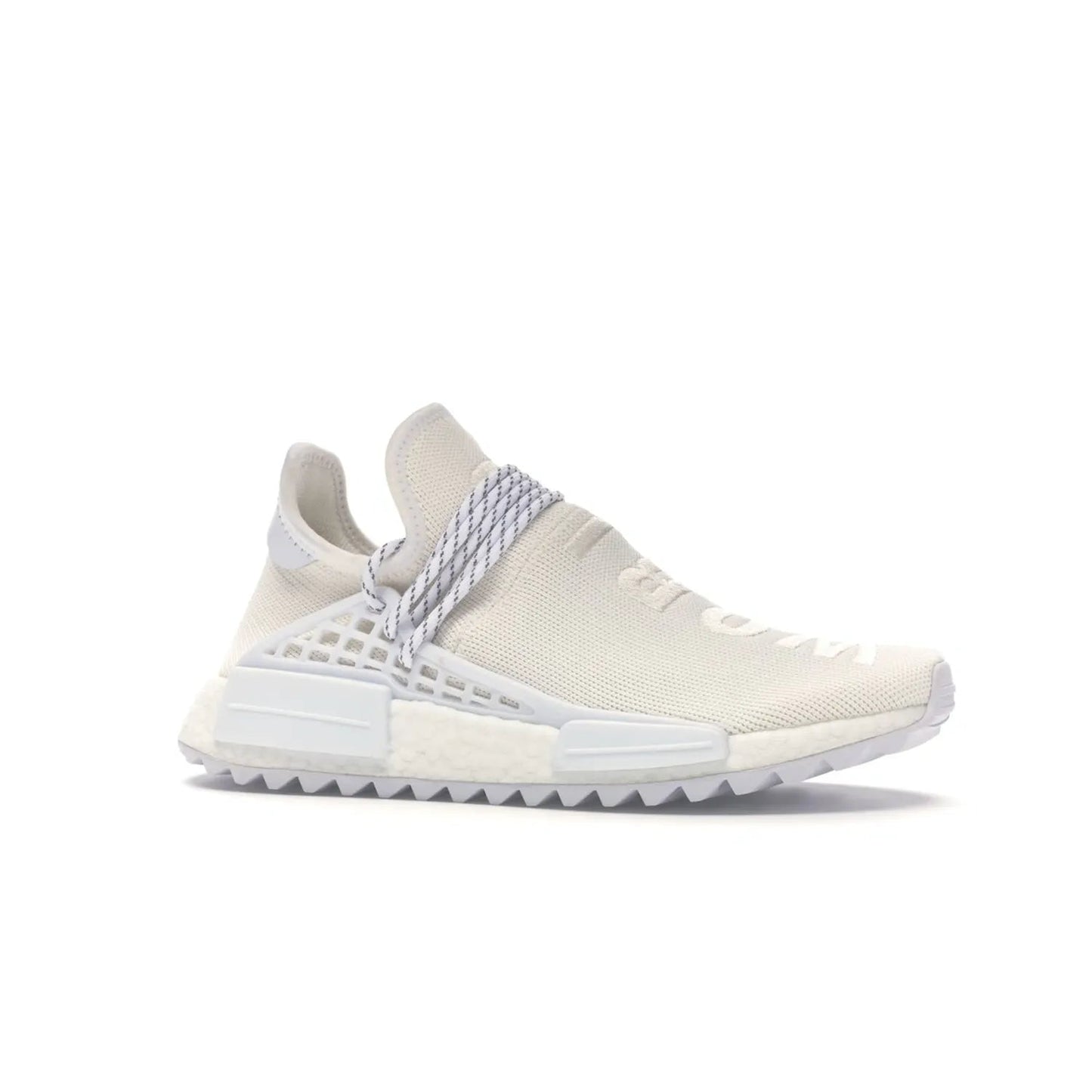 adidas Human Race NMD Pharrell Blank Canvas - Image 3 - Only at www.BallersClubKickz.com - Add a touch of festival vibes to your wardrobe with these adidas NMD Human Race Blank Canvas. Collab with Pharrell and adidas. Ultra-popular shoes released in Feb 2018. Place a Bid/Ask today.